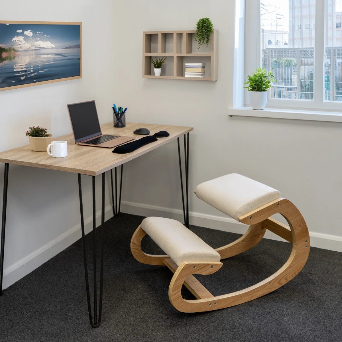 Ergonomic Kneeling Chair by Monster Shop