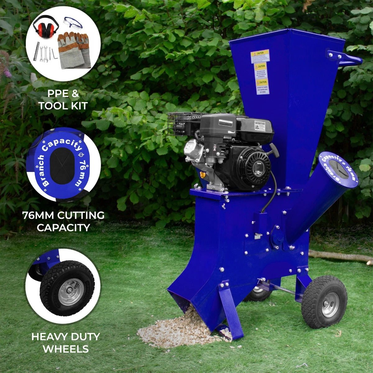 Monster Shop T-Mech 7HP Wood Chipper -