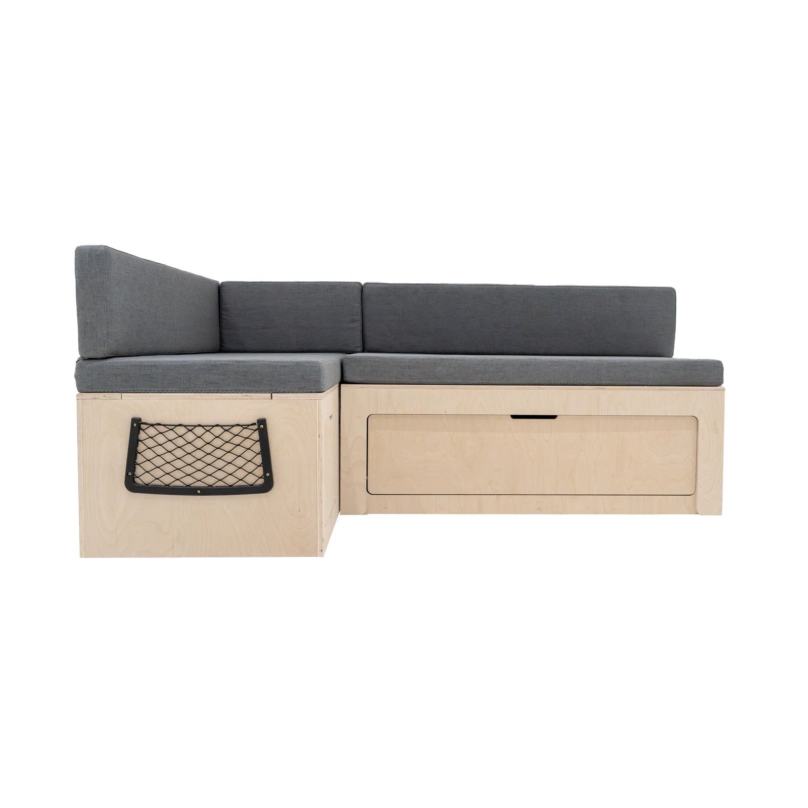 Monster Shop L-Shaped Camper Van Bed -