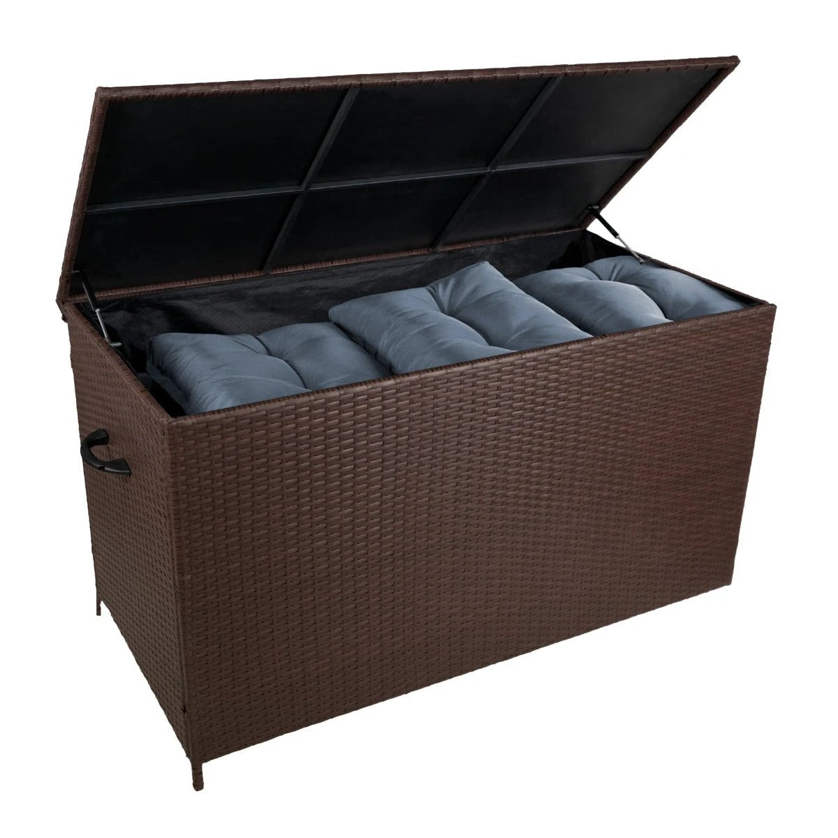 Rattan Storage Box 582L - Brown by Monster Shop