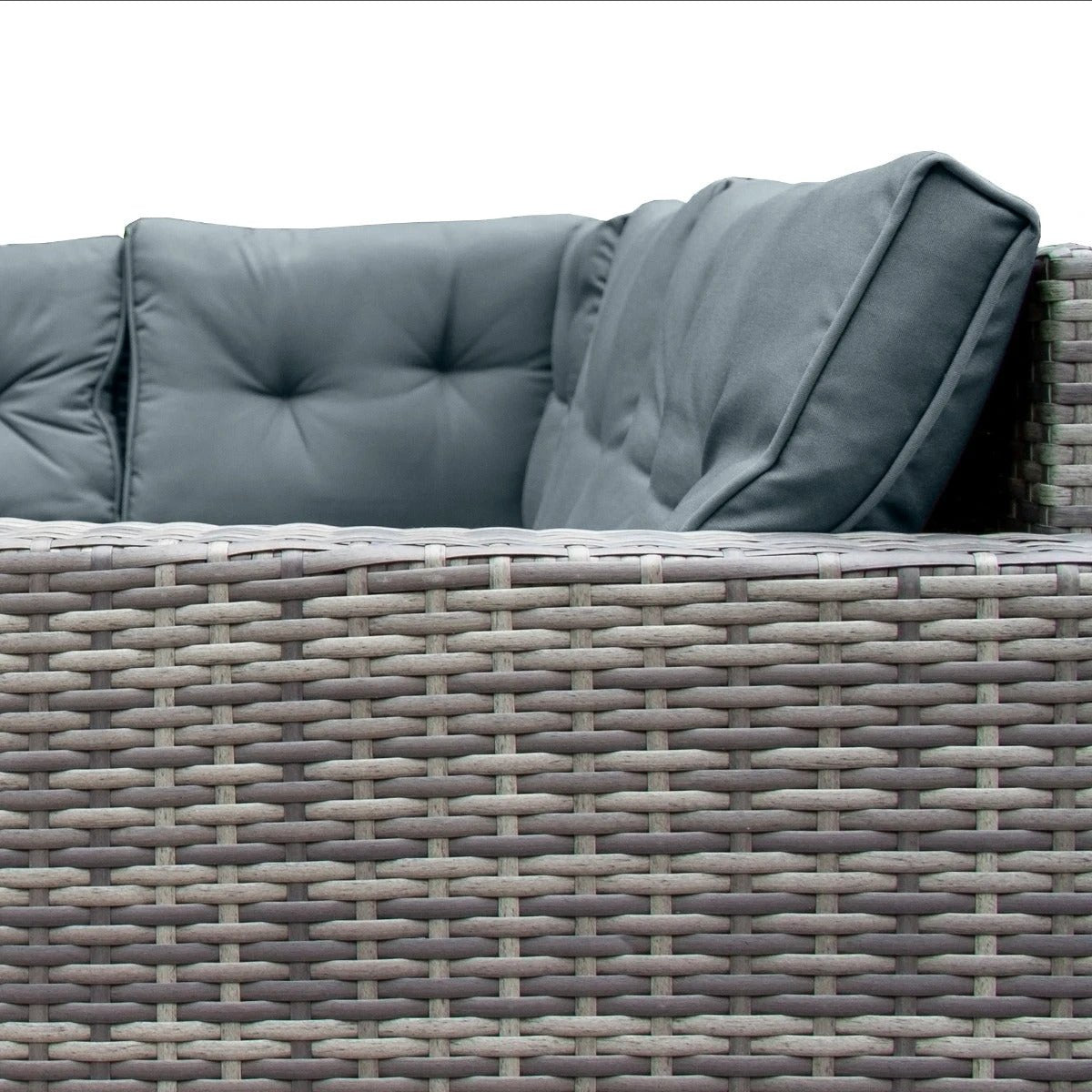 Monster Shop Rattan Corner Set & Storage Box - Grey -