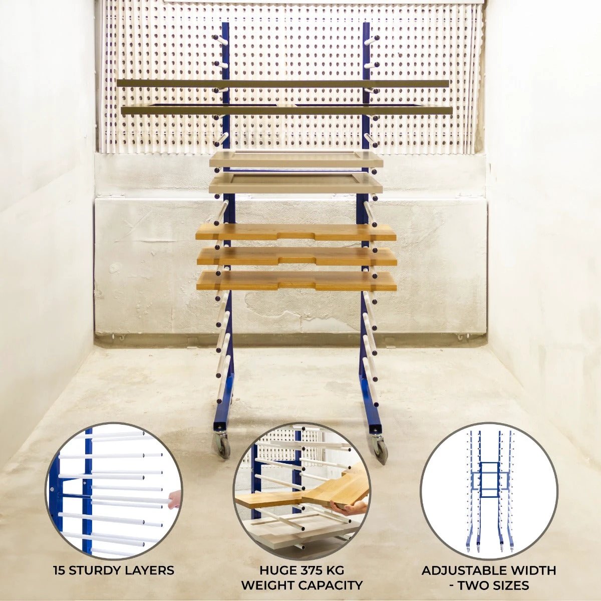 Combi Spray Drying Rack Trolley by Monster Shop