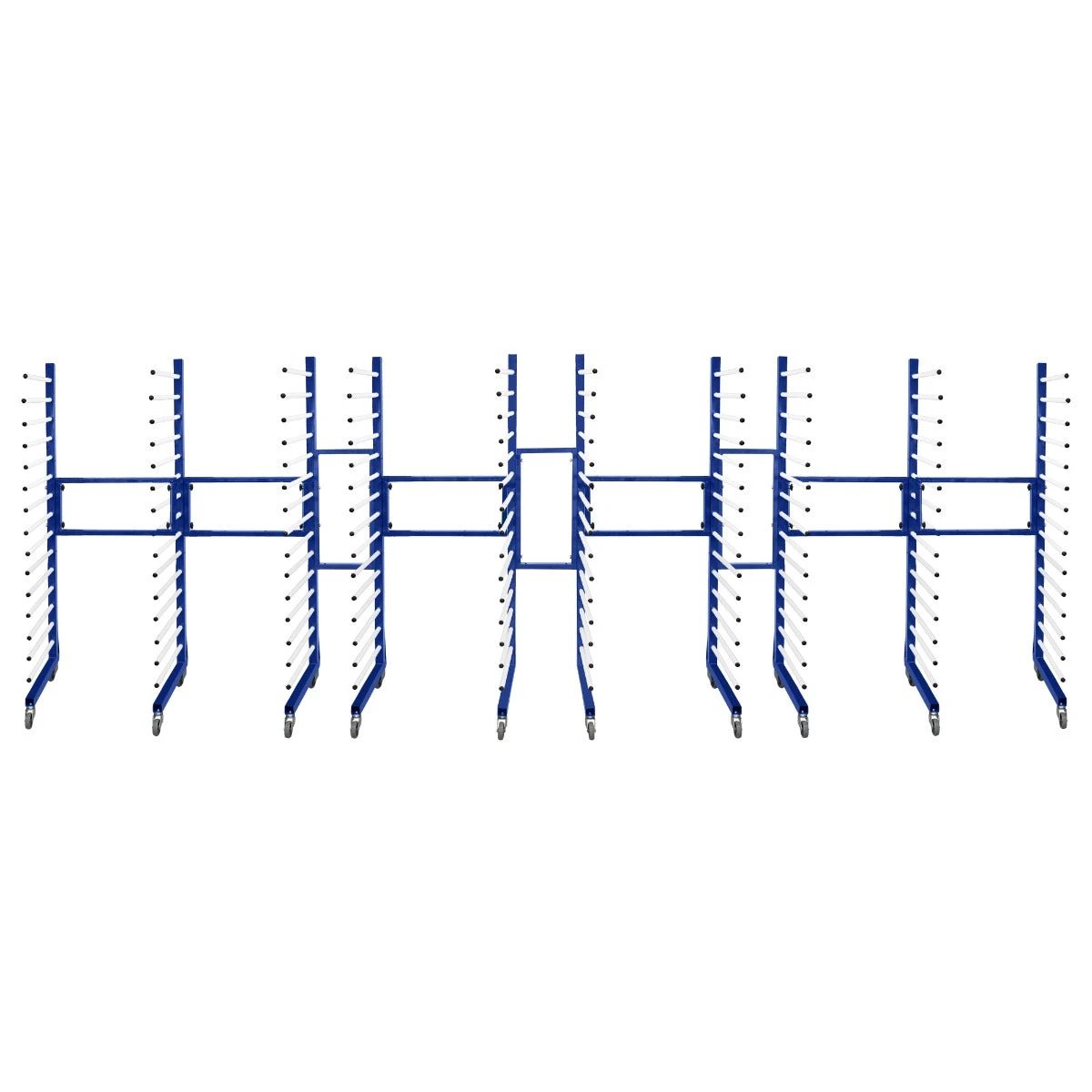 Combi Spray Drying Rack Trolley x 5 & 4 Connectors by Monster Shop