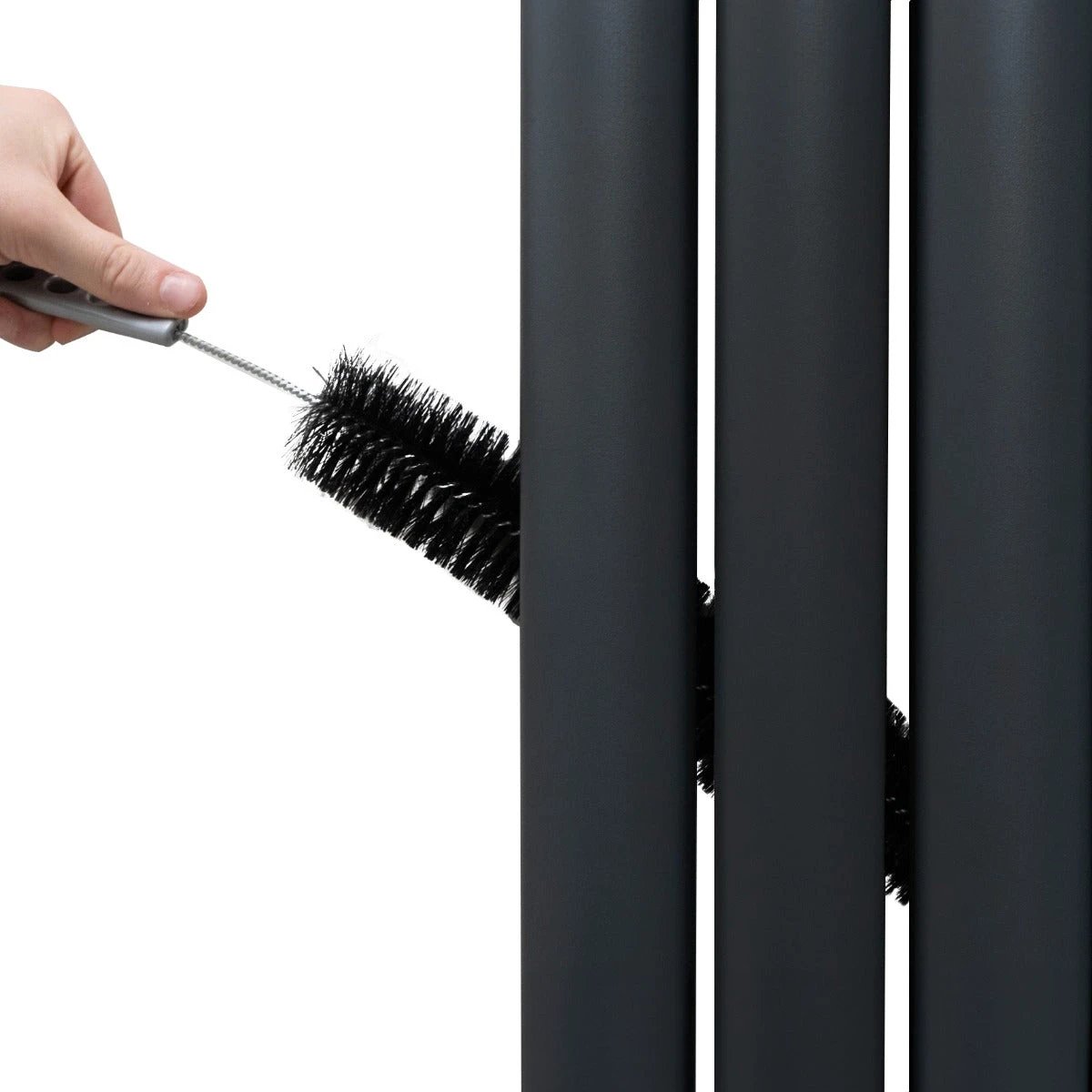 Premium Oval Mirror Radiator 1800x380mm Homes by Monster Shop