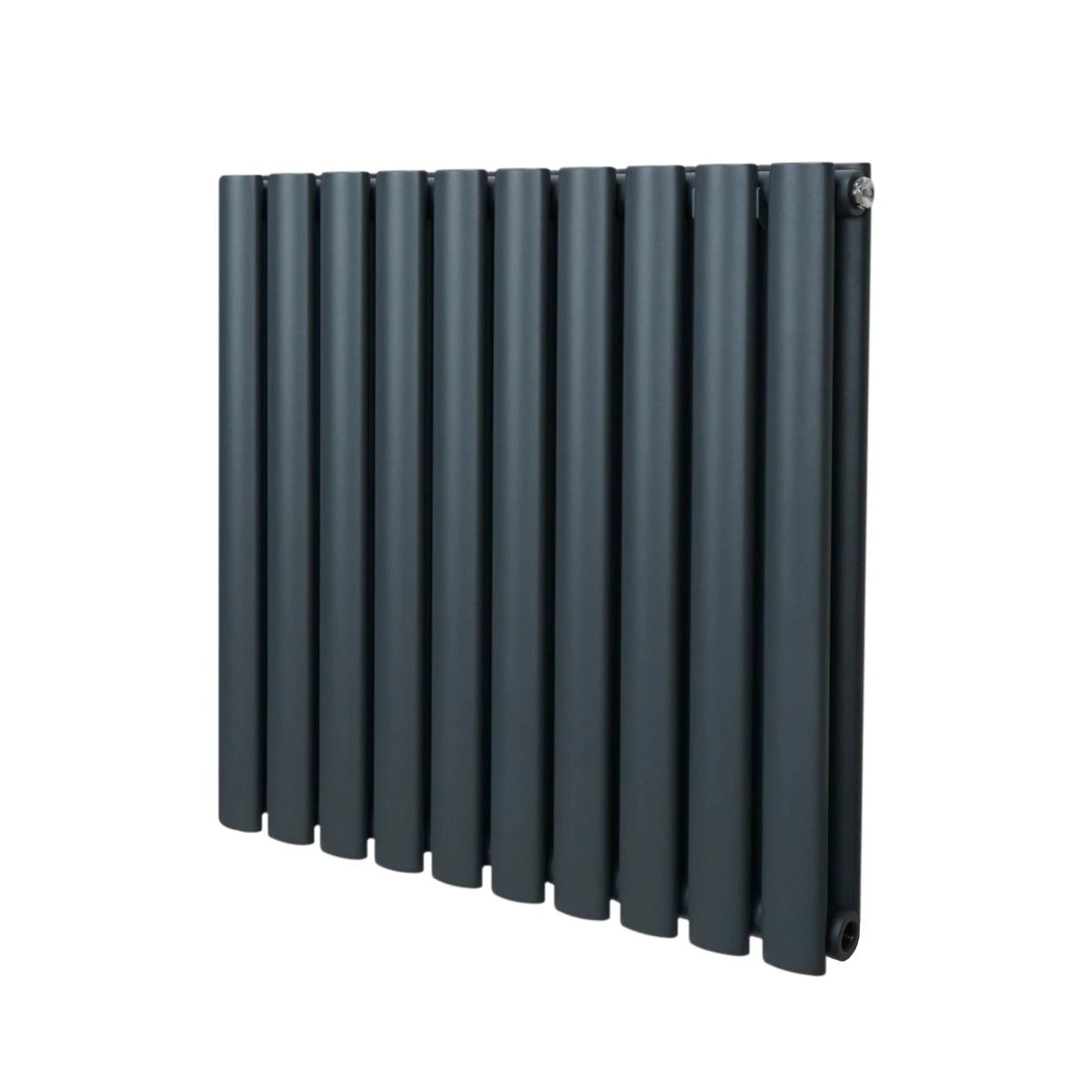 Monster Shop Premium Oval Radiator 600x600 Anthracite Home - Radiator