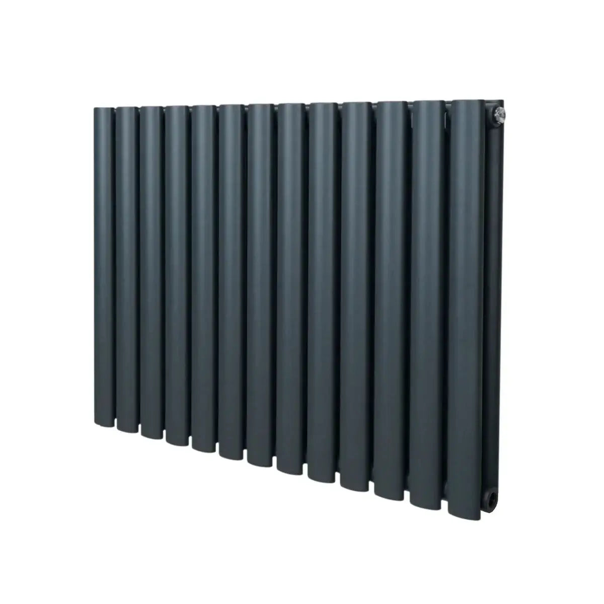 Monster Shop Oval Column Radiator – 600mm x 780mm – Anthracite Grey -
