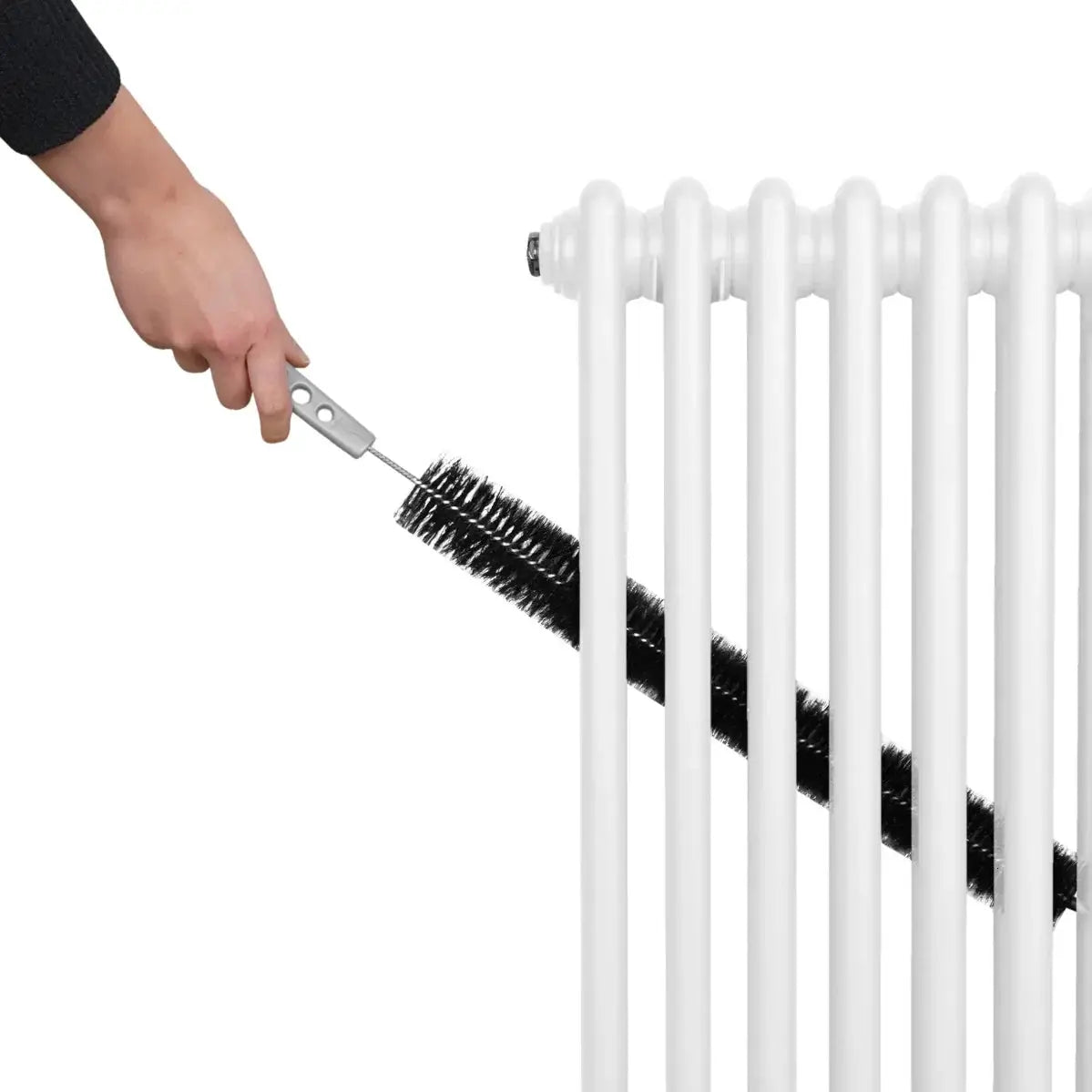Monster Shop Traditional 2 Column Radiator - 600 x 1462mm - White -