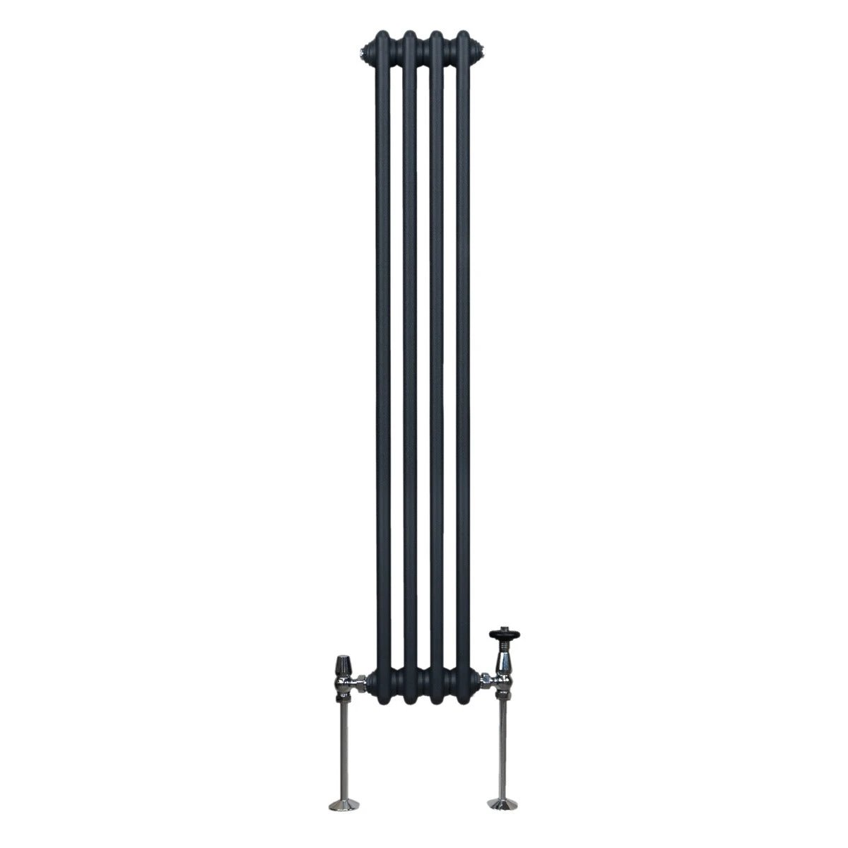 Premium Traditional Radiator 1500x202mm 2-Column Anthracite High-Efficiency Home Heating by Monster Shop
