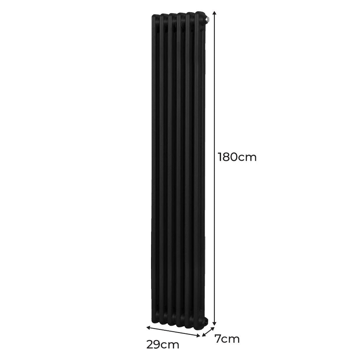 Premium Radiator 1800x292mm 2-Column Living Room by Monster Shop