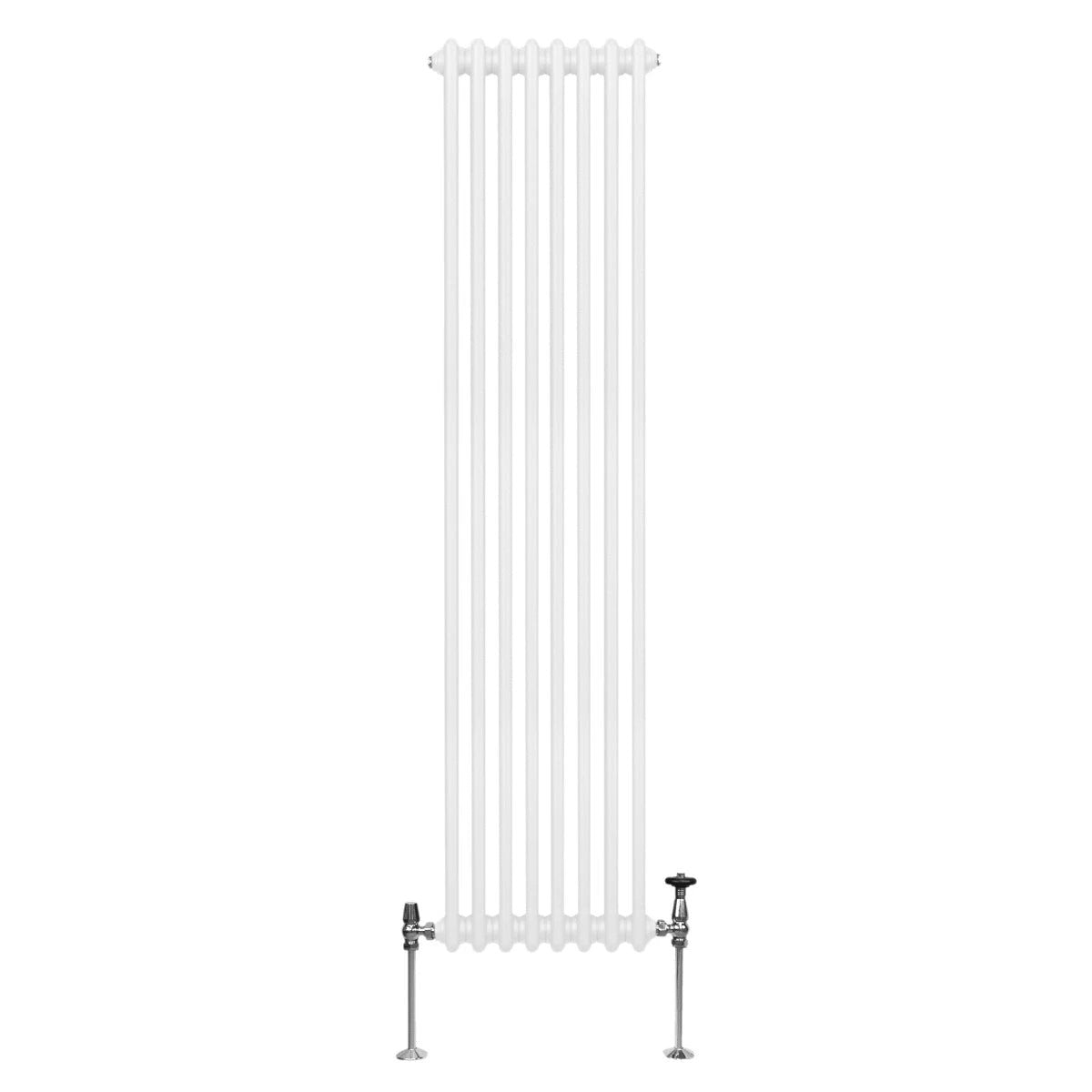 Premium Traditional Radiator 1800x382mm 2 Column White High Efficiency Home Heating by Monster Shop