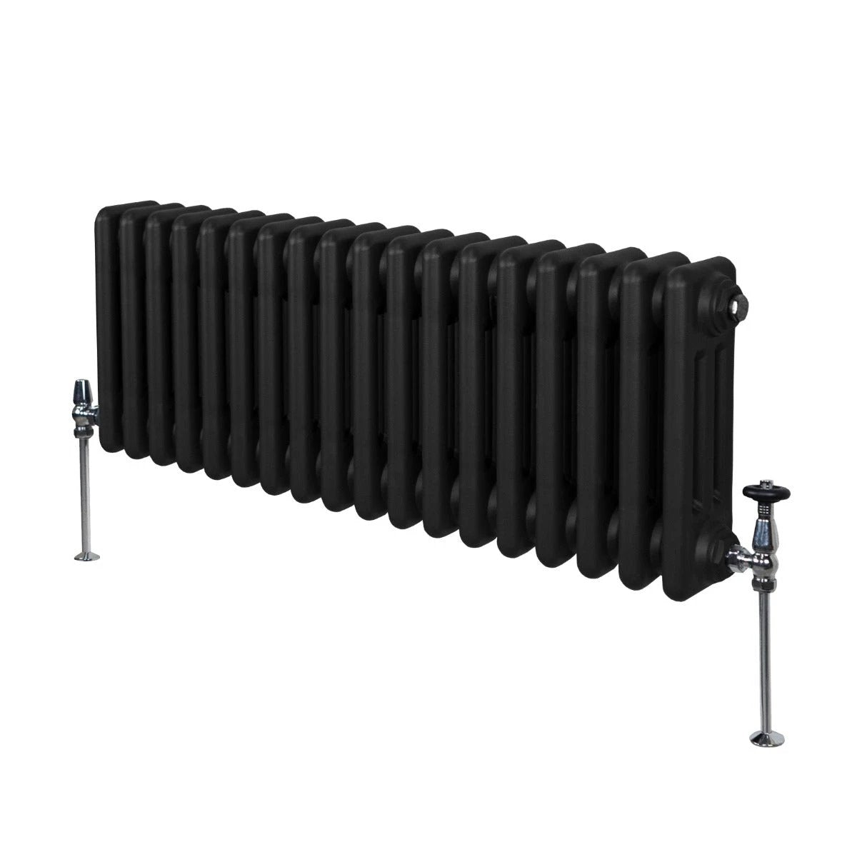 Monster Shop Premium 3 Column Radiator 300x832 Black Home - Radiator