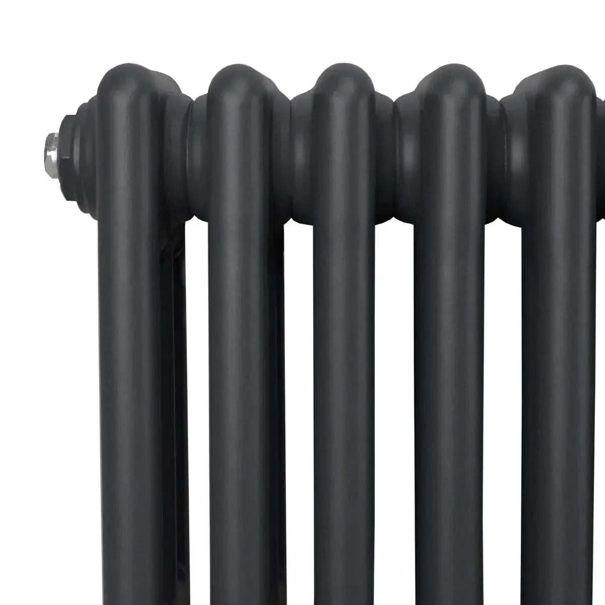 Monster Shop Traditional 3 Column Radiator - 600 x 832mm - Anthracite Grey -