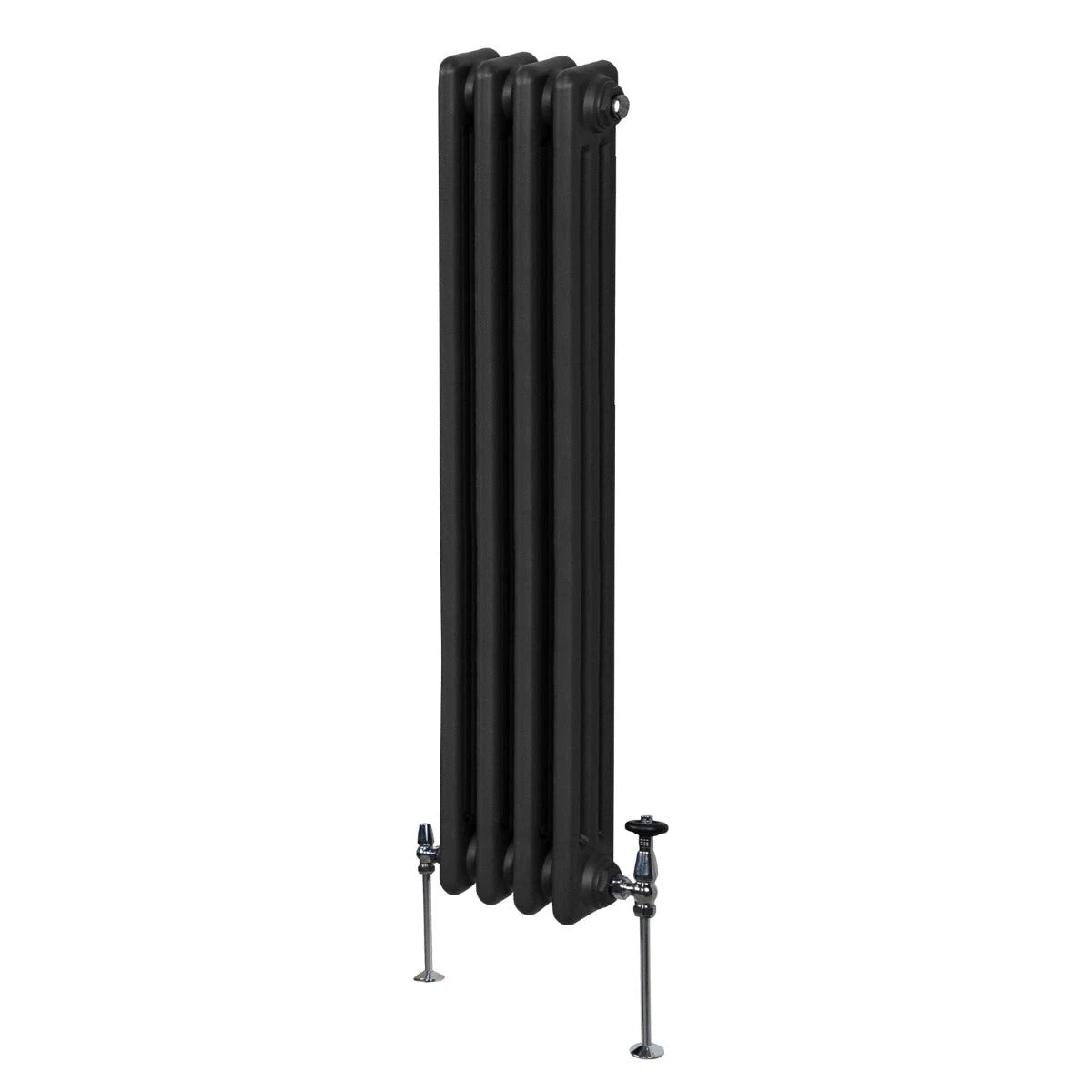 Classic Radiator 1500x202mm Black Carbon Steel by Monster Shop