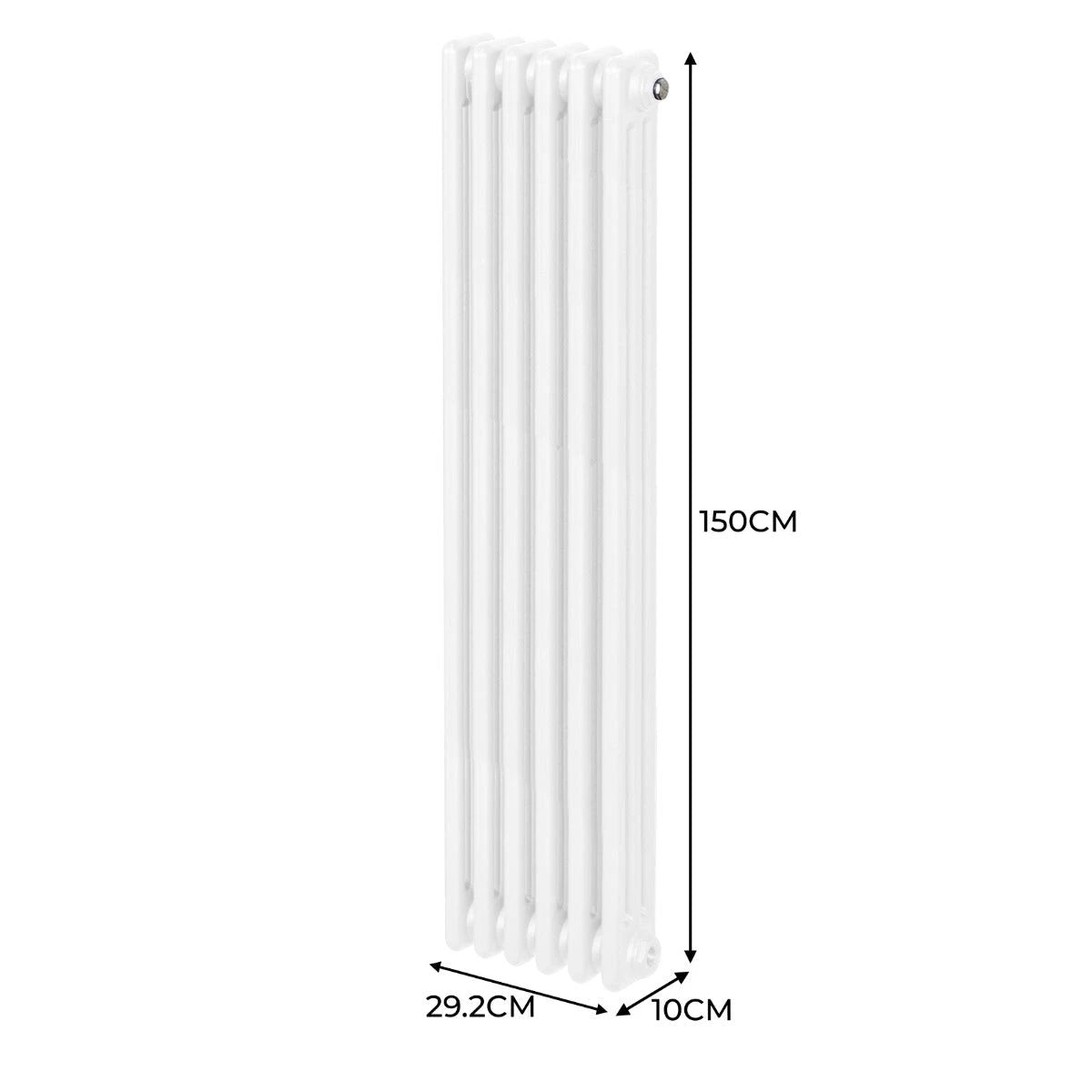 Traditional Radiator 1500x292mm 3-Column Home by Monster Shop