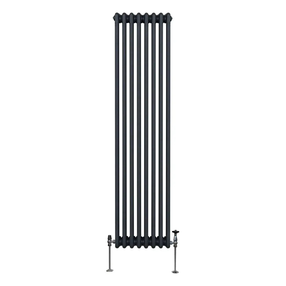 Monster Shop Traditional 3 Column Radiator - 1800 x 382mm - Anthracite Grey -