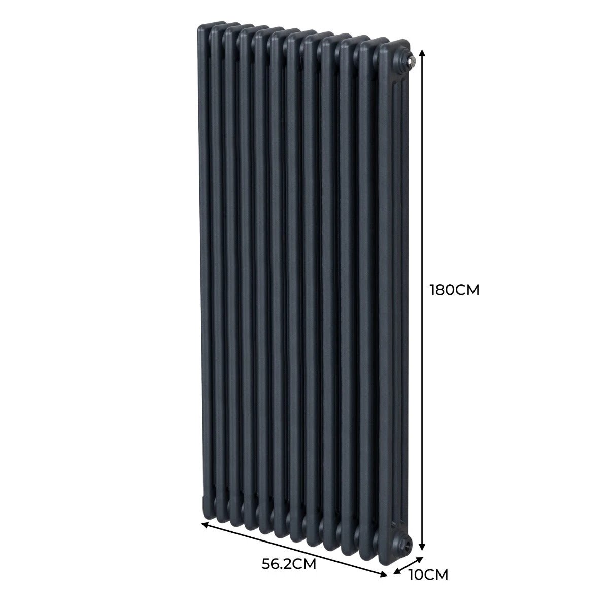 Monster Shop Traditional 3-Column Radiator 1800x562 Anthracite - Radiator
