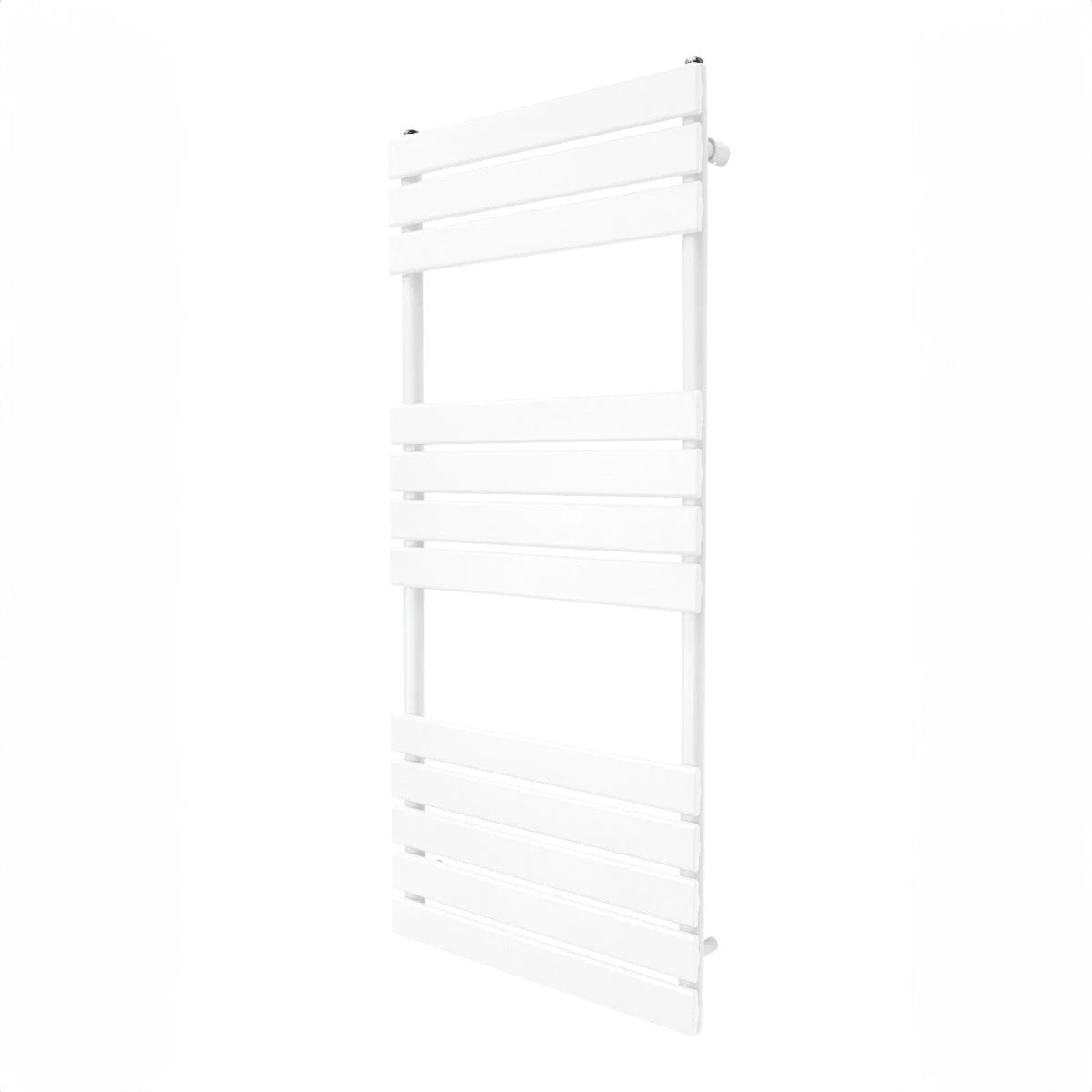 Premium Flat Panel Towel Radiator 1200x500 White by Monster Shop