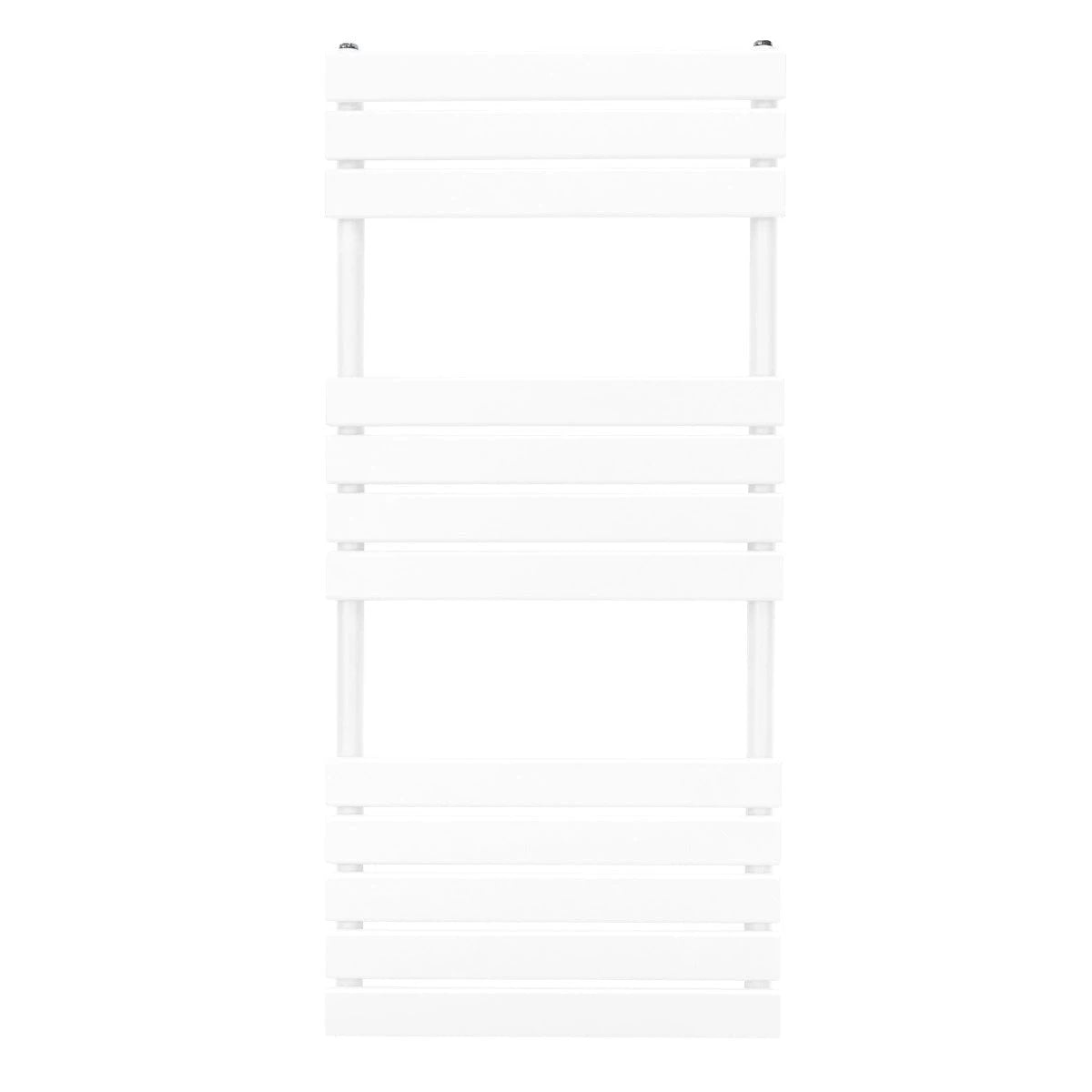Premium Flat Panel Towel Radiator 1200x500 White by Monster Shop