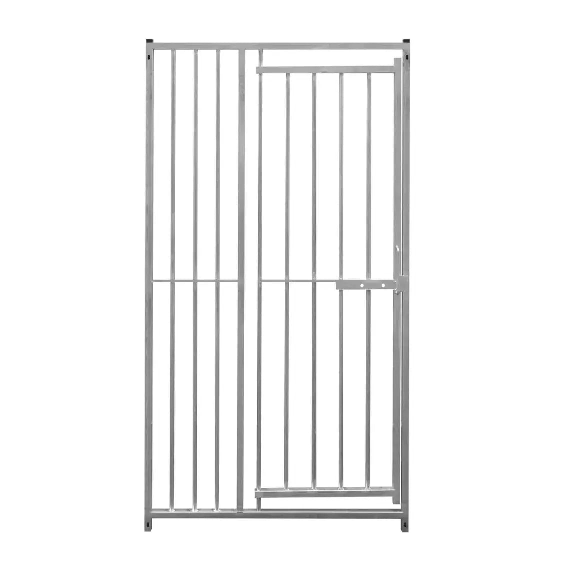 Monster Shop 1m Dog Run Panel With Door – 8cm Bar Spacing -