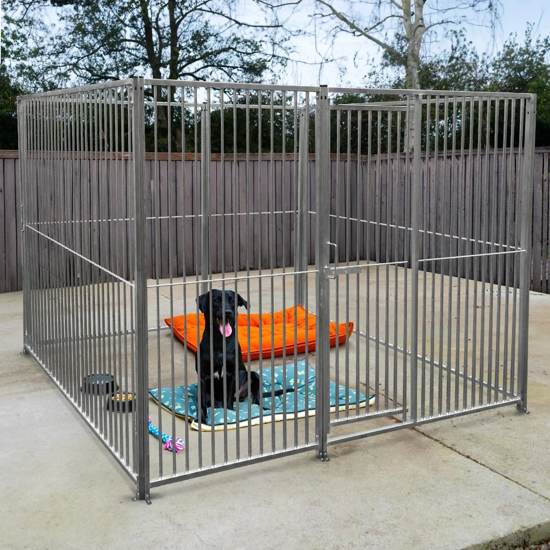 1.5m Dog Run Panel – 8cm Bar Spacing by Monster Shop
