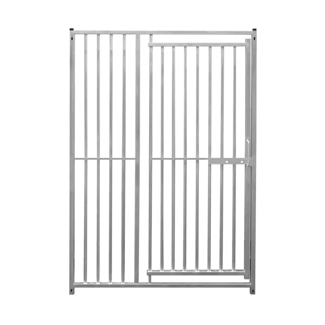 1.5m Dog Run Panel With Door – 8cm Bar Spacing - from Monster Shop