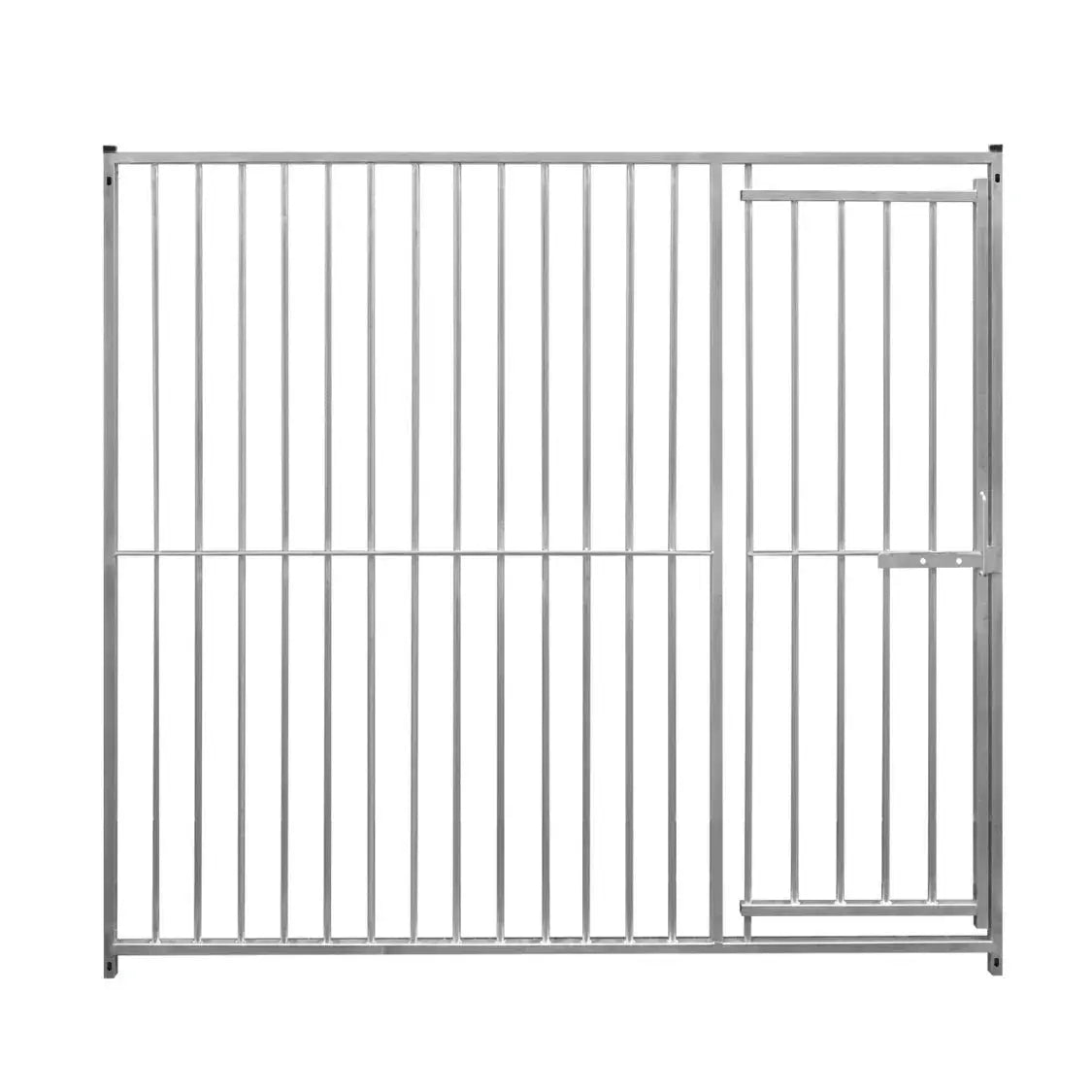 Monster Shop 2m Dog Run Panel With Door – 8cm Bar Spacing -