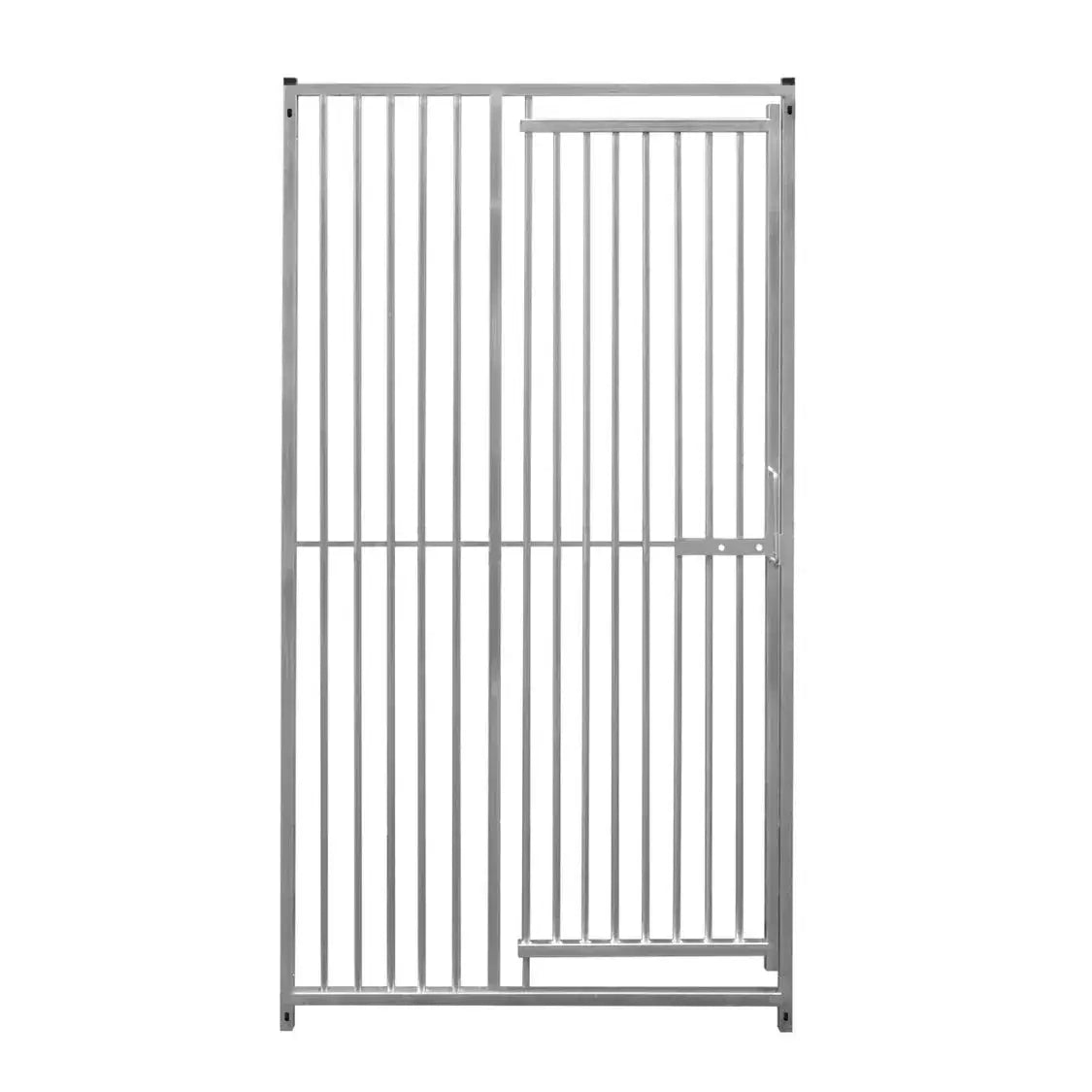 Monster Shop 1m Dog Run Panel With Door – 5cm Bar Spacing -