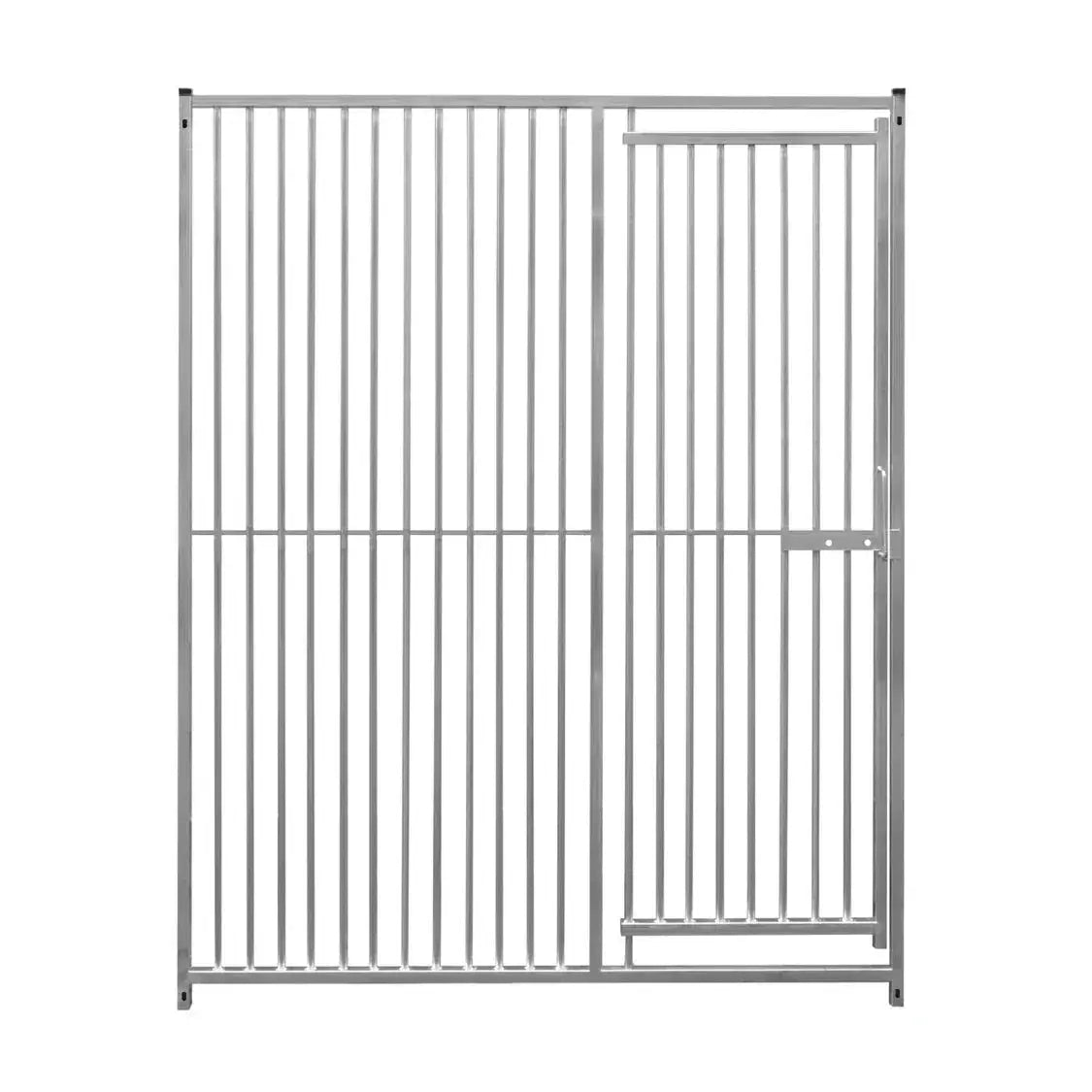 Monster Shop 1.5m Dog Run Panel With Door – 5cm Bar Spacing -