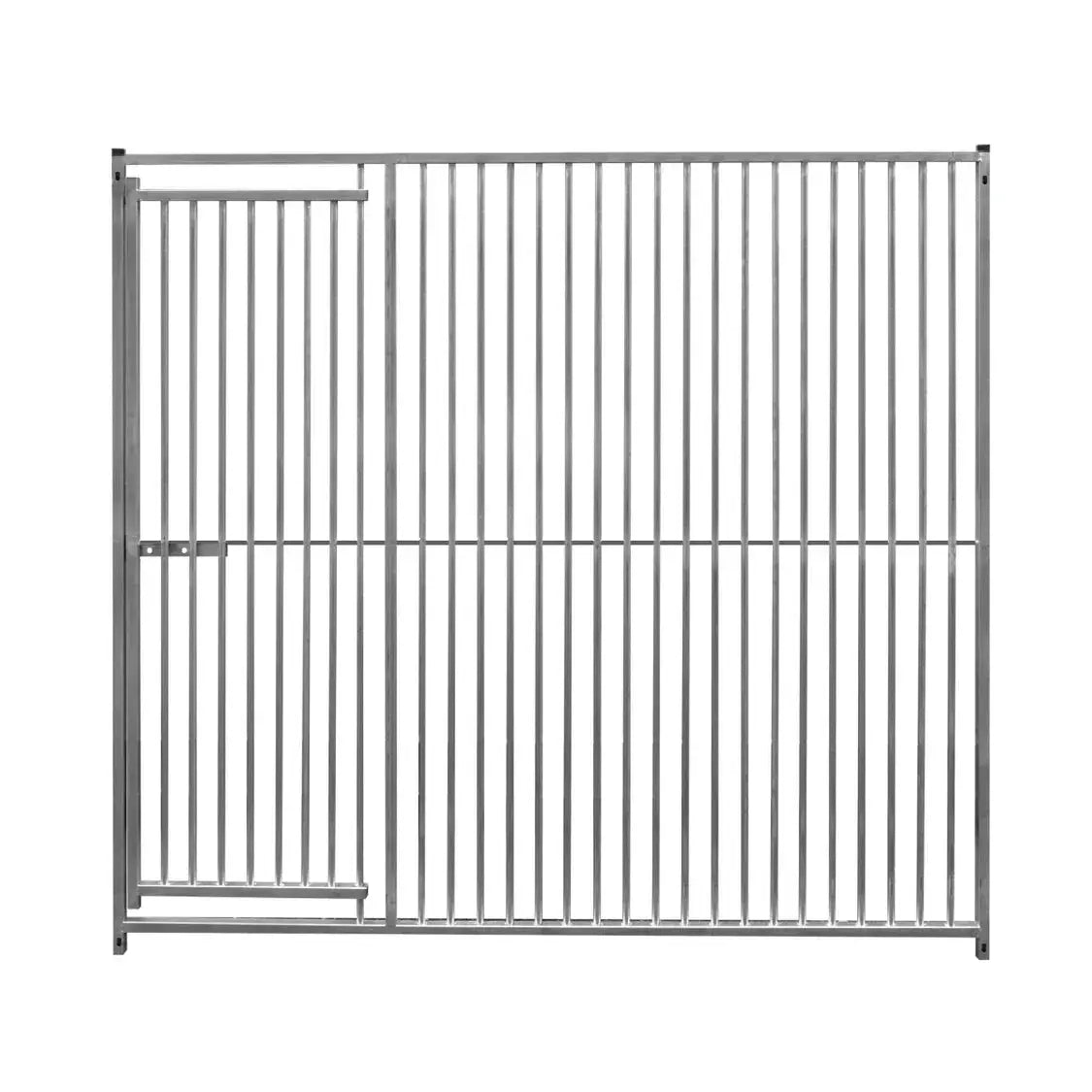 2m Dog Run Panel With Door – 5cm Bar Spacing - from Monster Shop