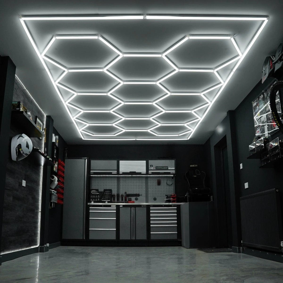 Monster Shop Hexagon LED Lighting x 14 -