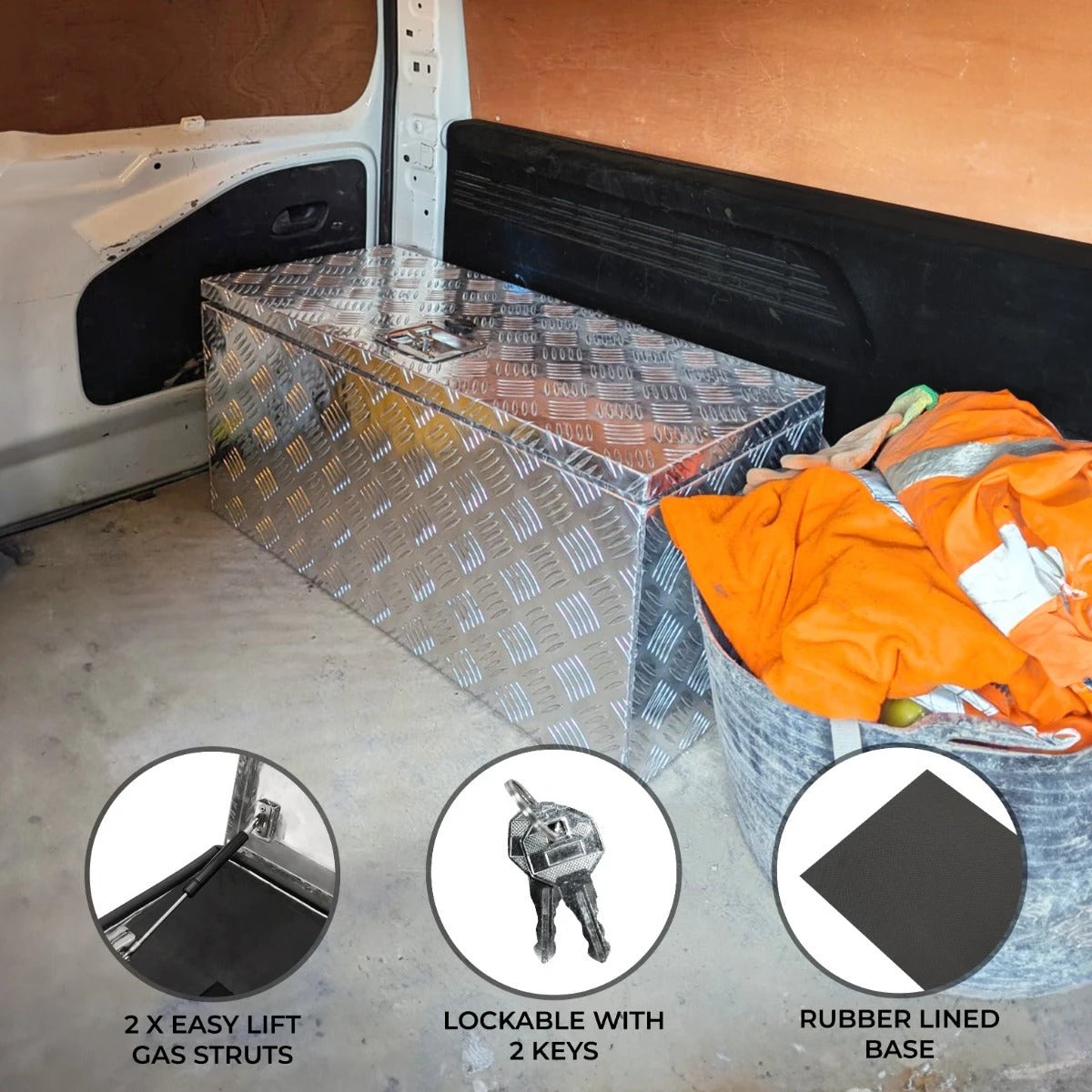 Aluminium Tool Box 102L - Extra Large by Monster Shop
