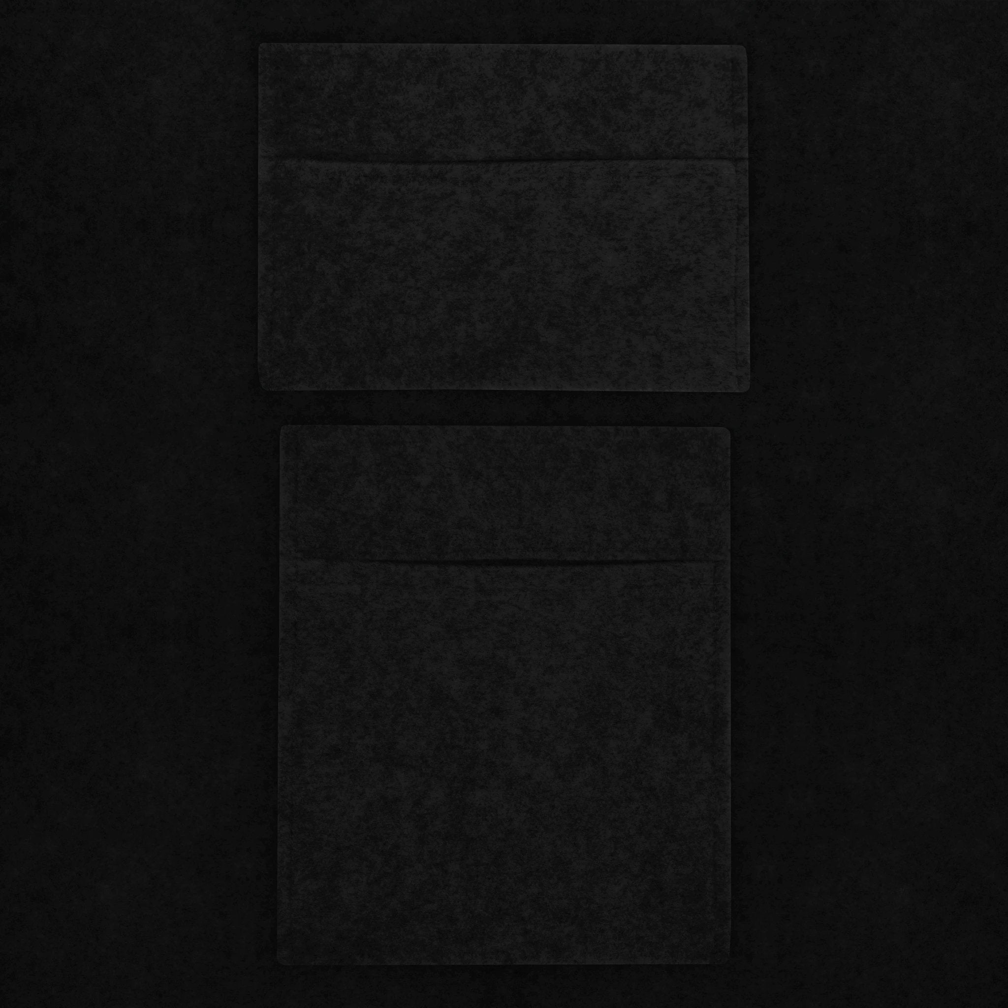Storage Pouches - Black by Monster Shop