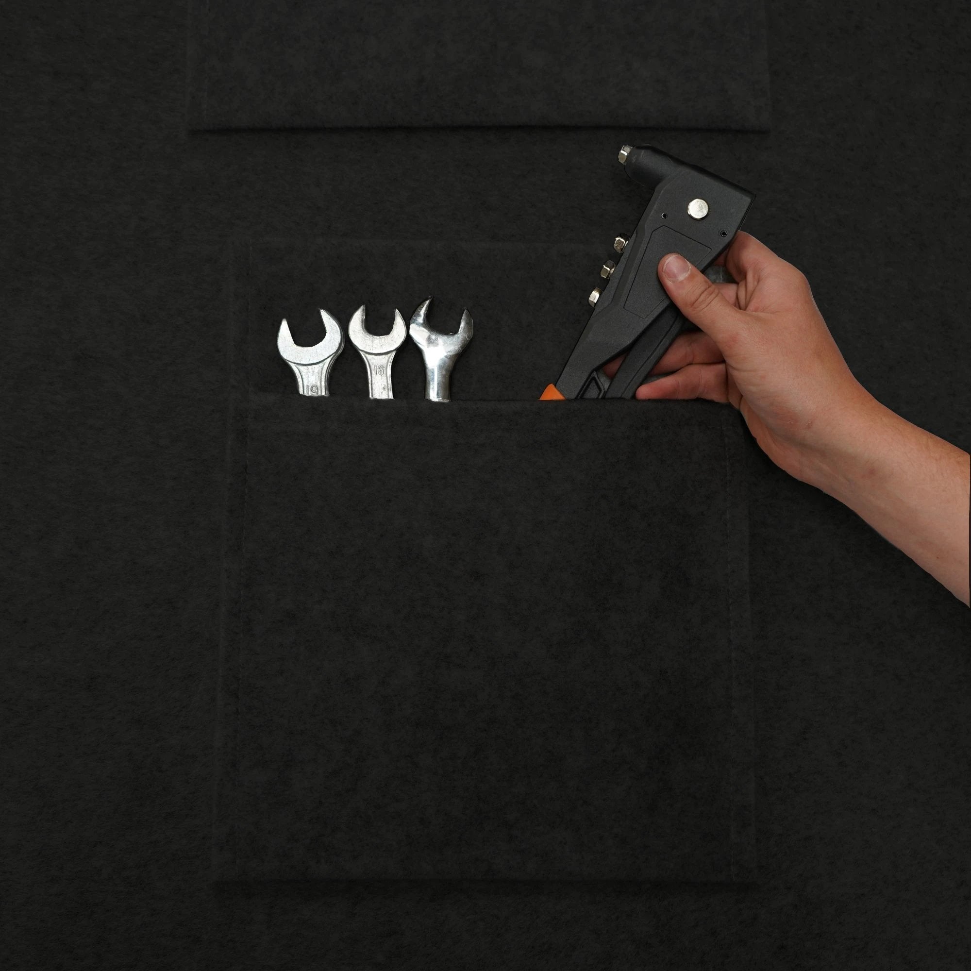 Storage Pouches - Black by Monster Shop