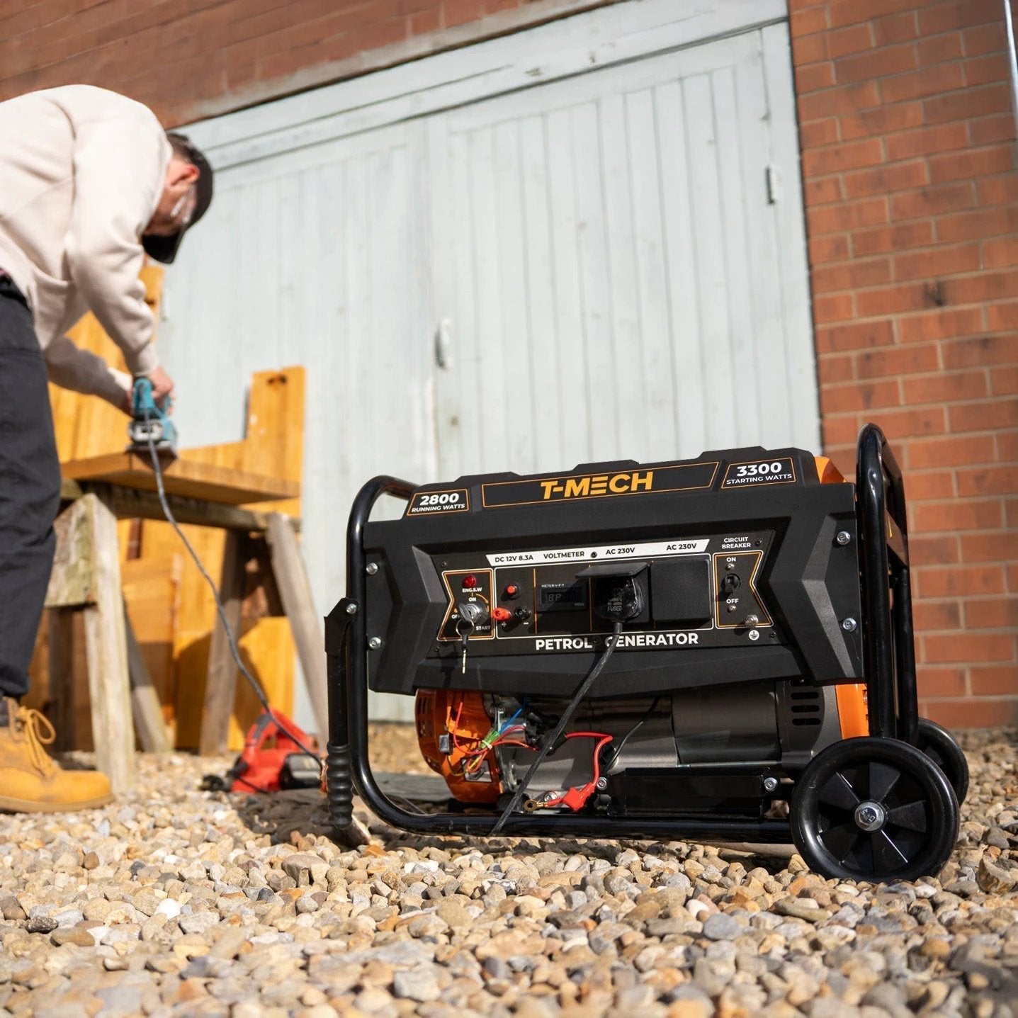 Monster Shop T-Mech Portable Petrol Generator -