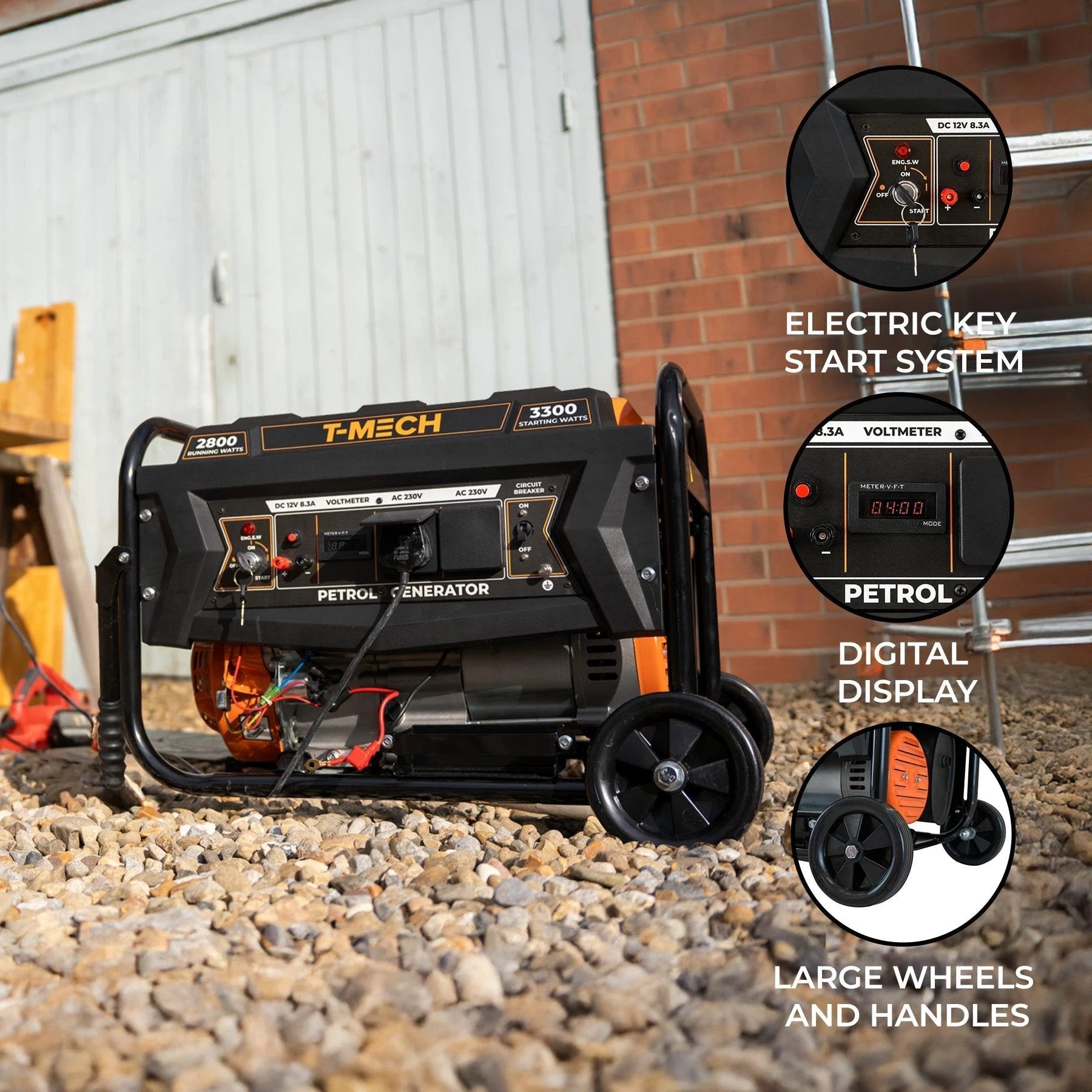 Monster Shop T-Mech Portable Petrol Generator -