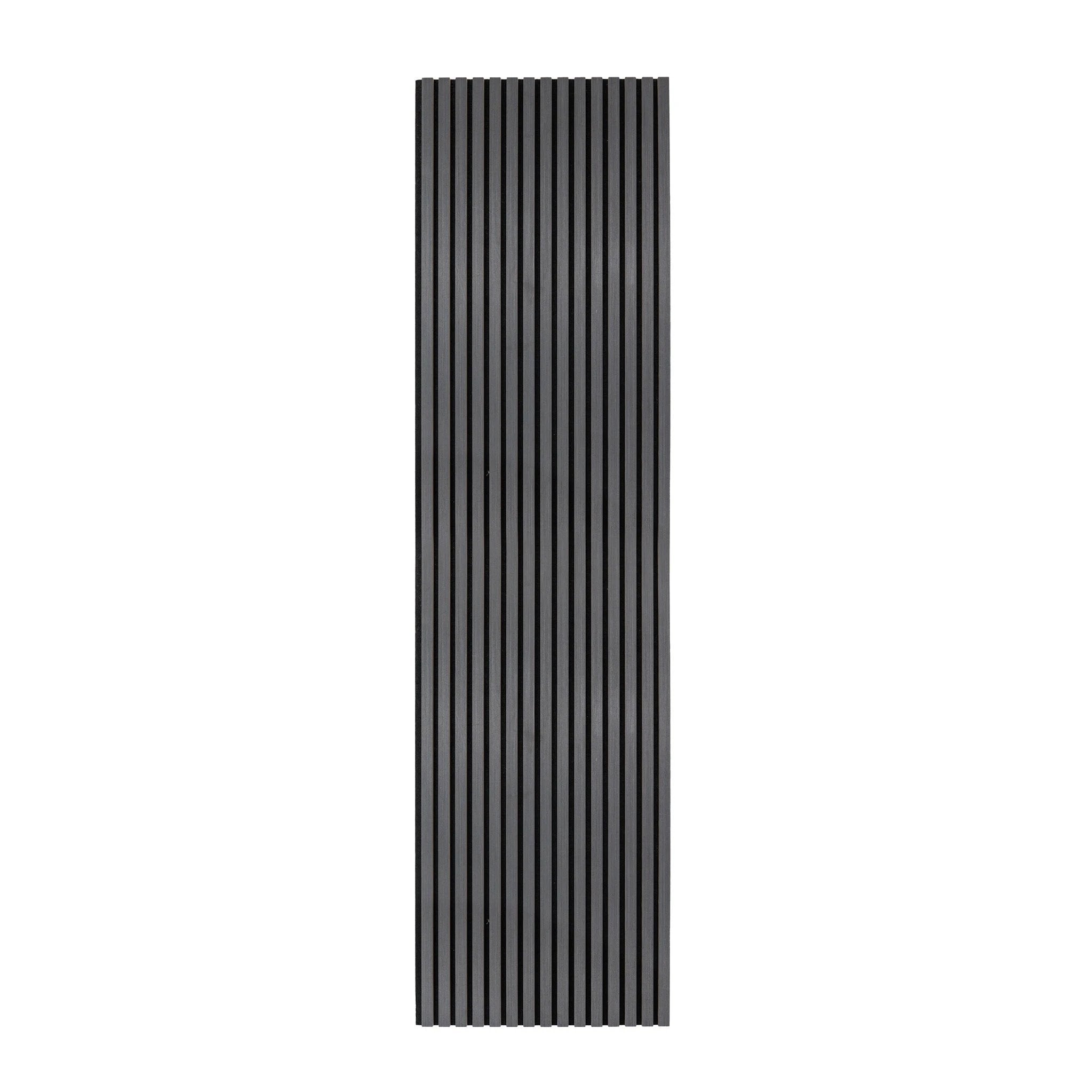Monster Shop Acoustic Slat Wall Panel – Anthracite Grey -