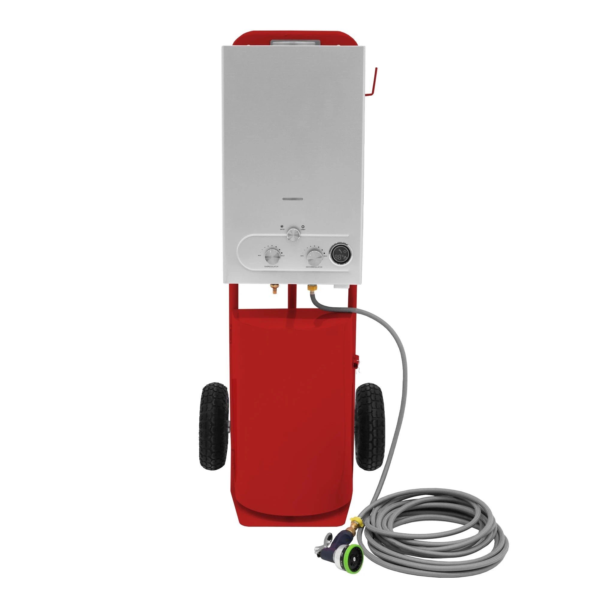 Deluxe Portable Horse Shower - Red by Monster Shop