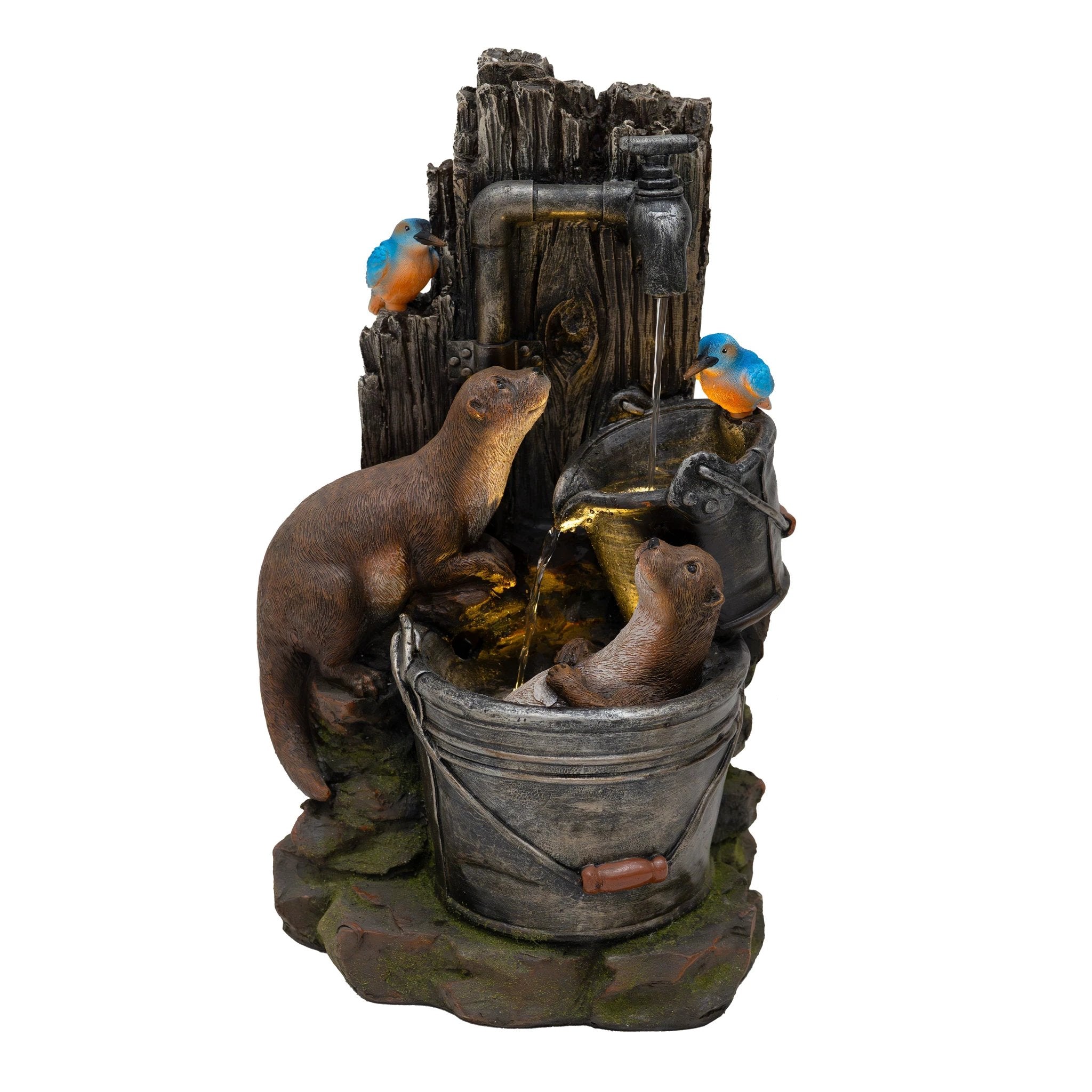 Electric Water Feature - Otter Oasis by Monster Shop