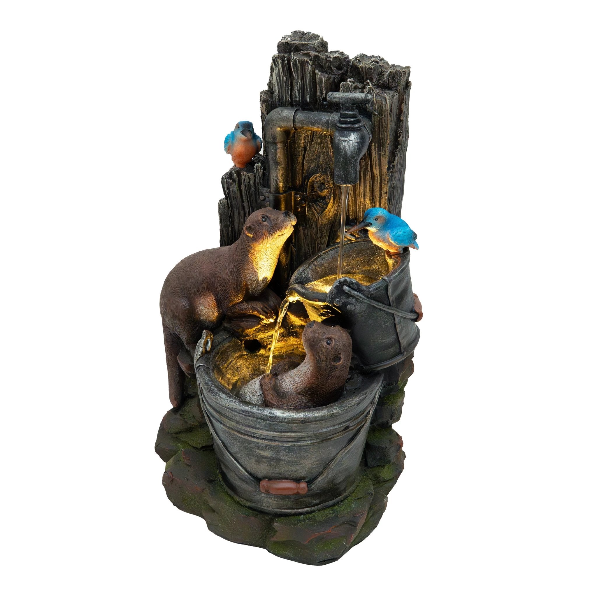 Electric Water Feature - Otter Oasis by Monster Shop