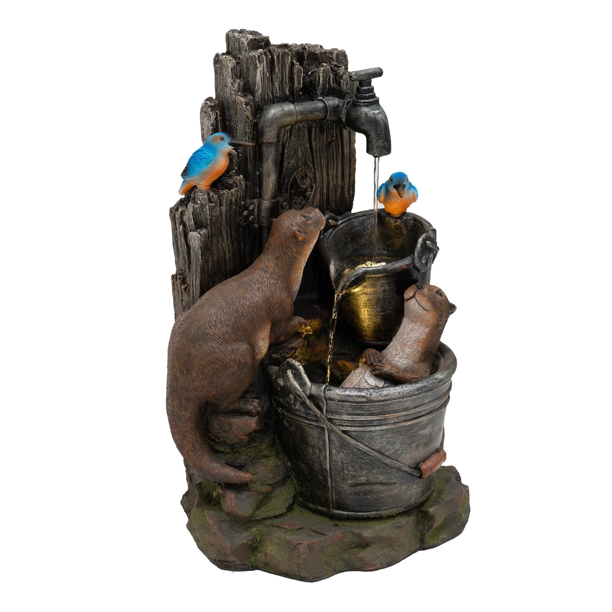 Electric Water Feature - Otter Oasis by Monster Shop