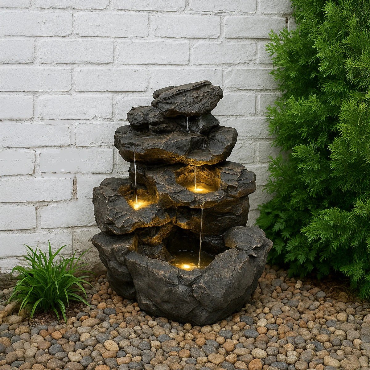 Monster Shop Electric Water Feature - Rustic Rapids -