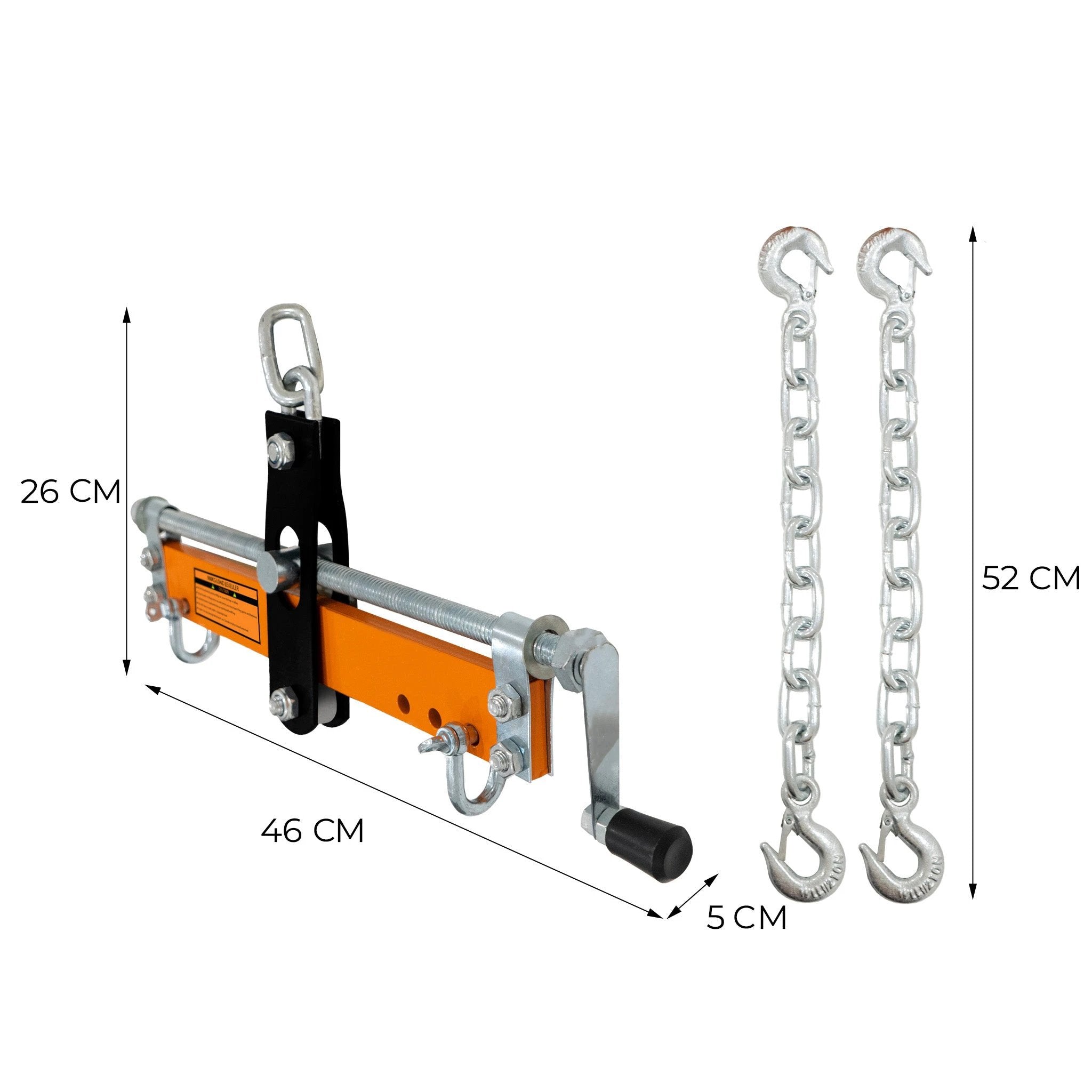 Engine Crane 1 Tonne & Load Leveller by Monster Shop