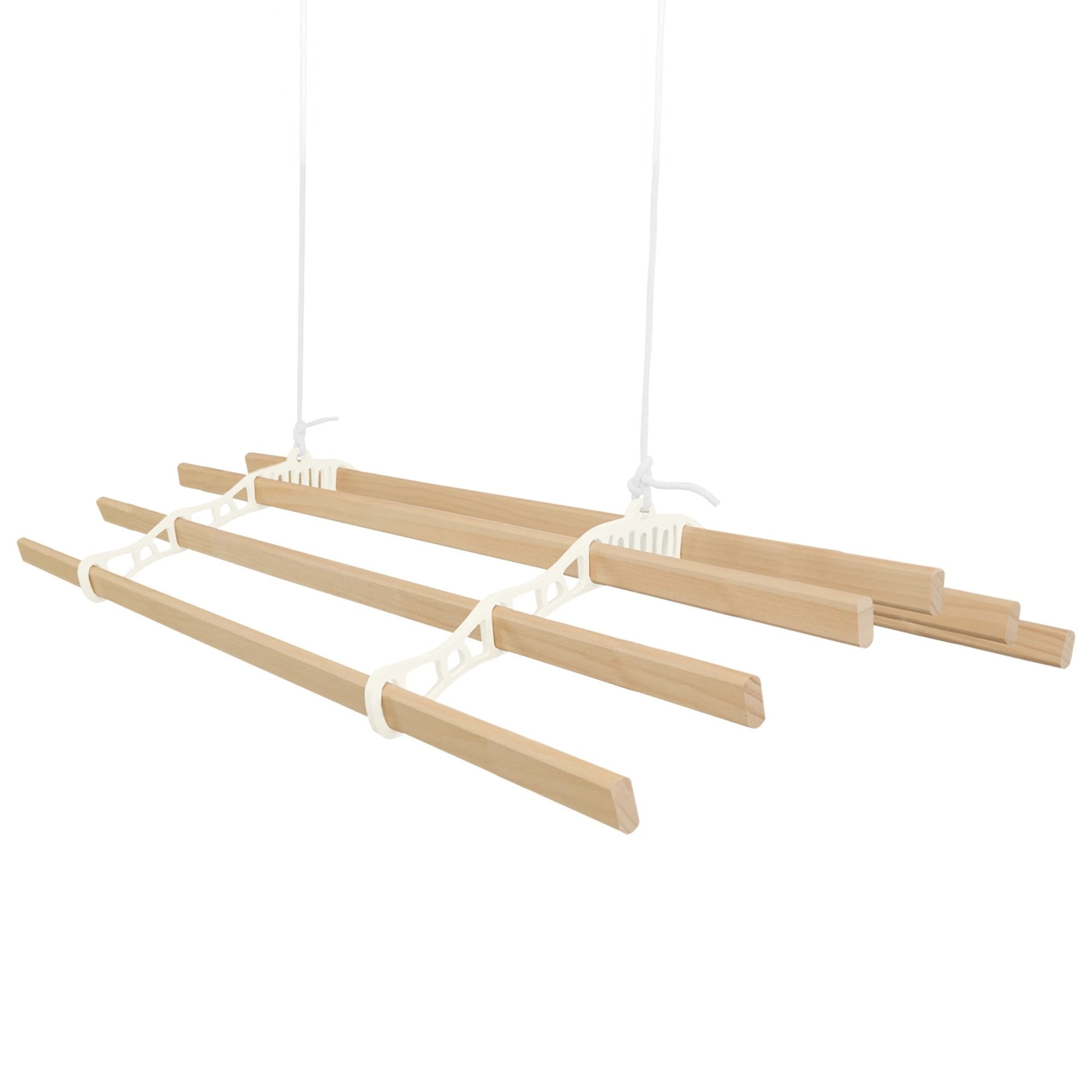 Clothing Airer Ceiling Pulley - Ivory - 2.4m by Monster Shop
