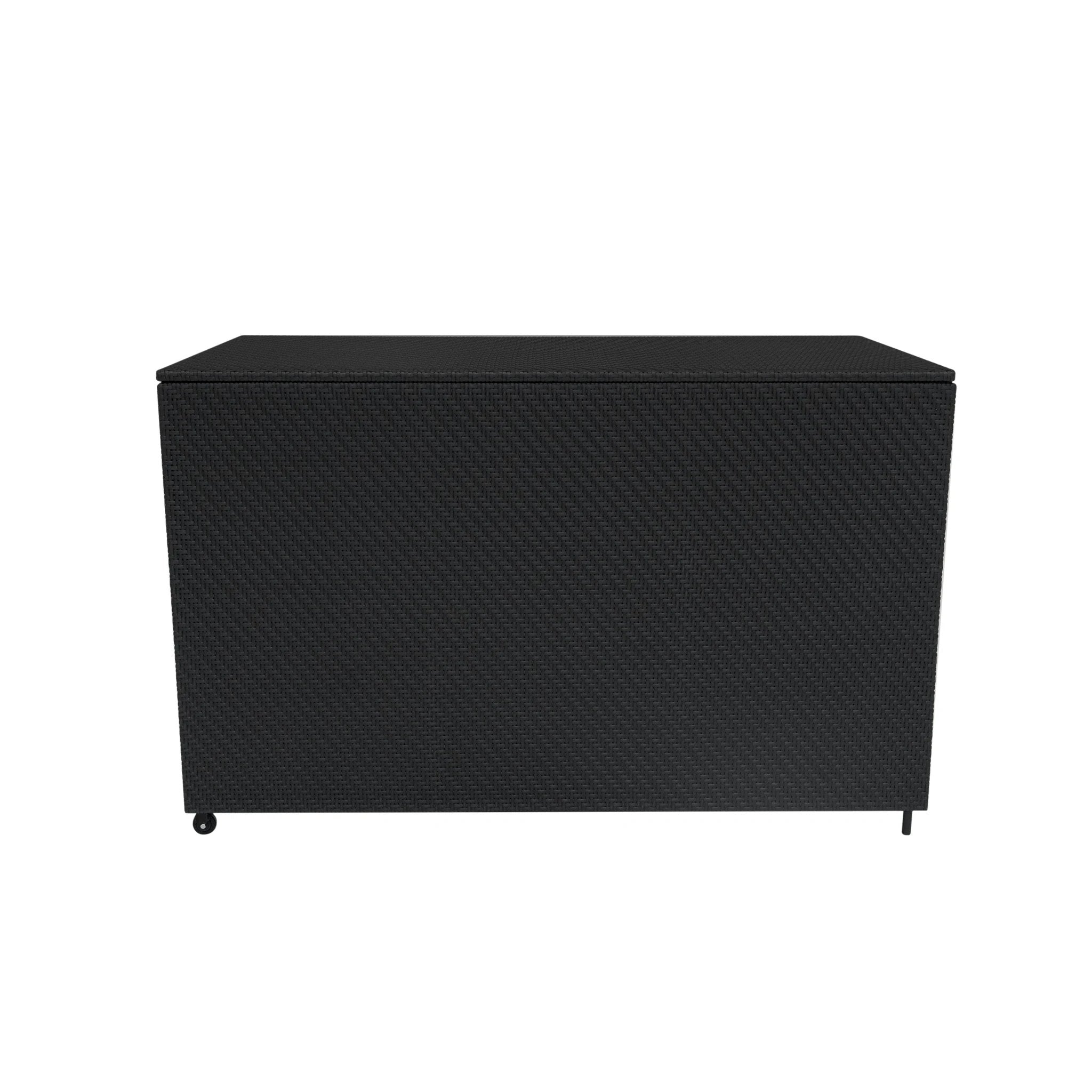 Rattan Storage Box 996L - Black by Monster Shop
