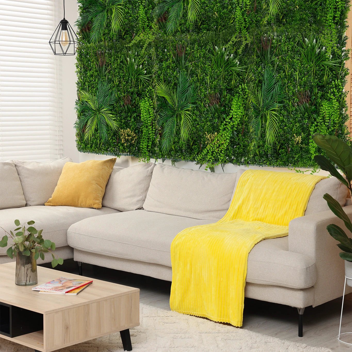 Monster Shop Alina Artificial Wall Tile - 100cm x 100cm -