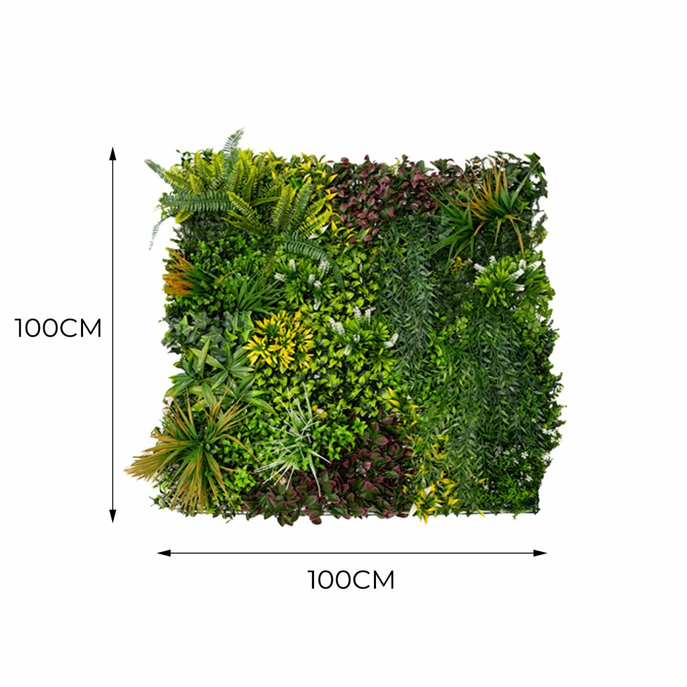 Monster Shop Cassia Artificial Wall Tile x 3 - 100cm x 100cm -