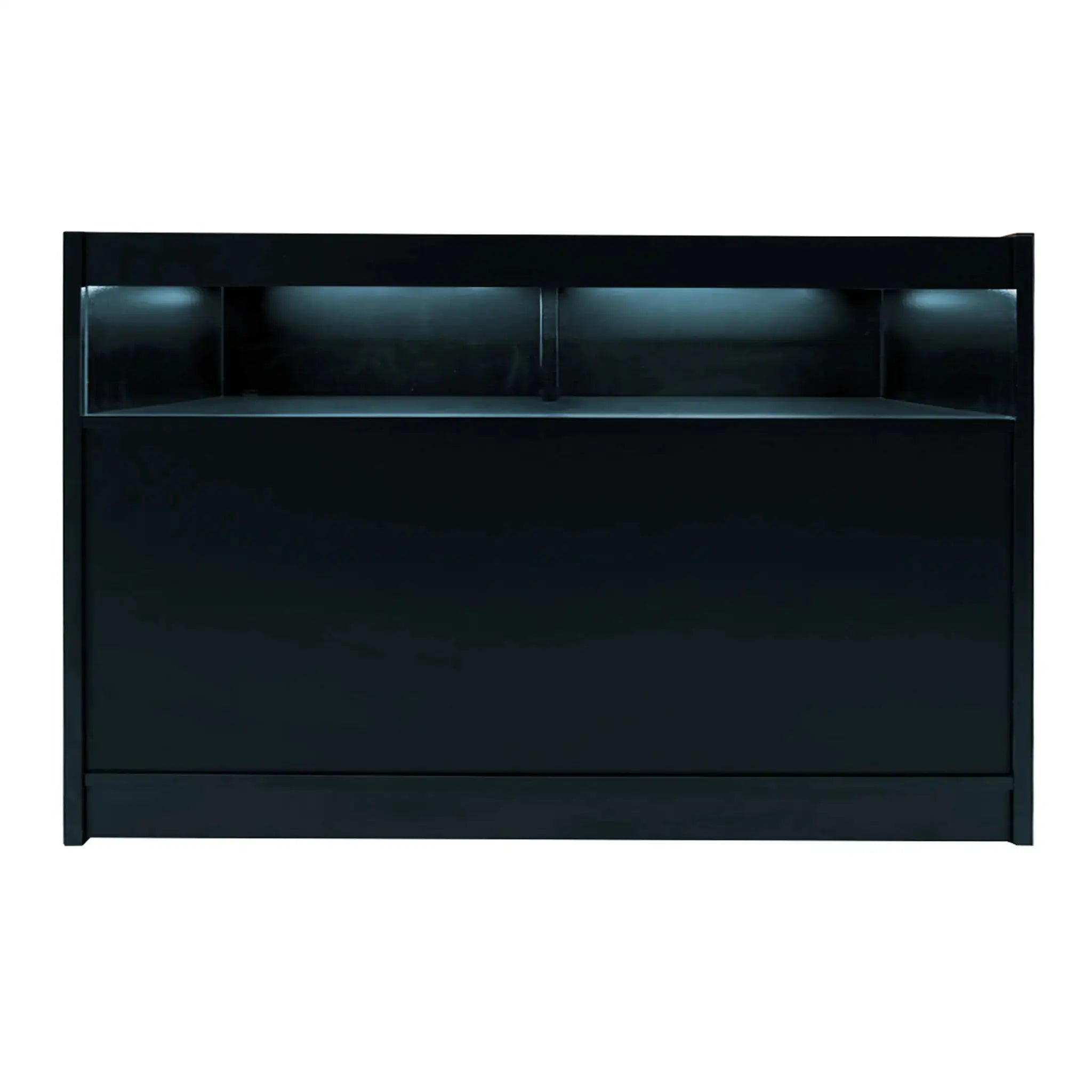 Monster Shop LED Retail Shop Counter B1500 - Black -
