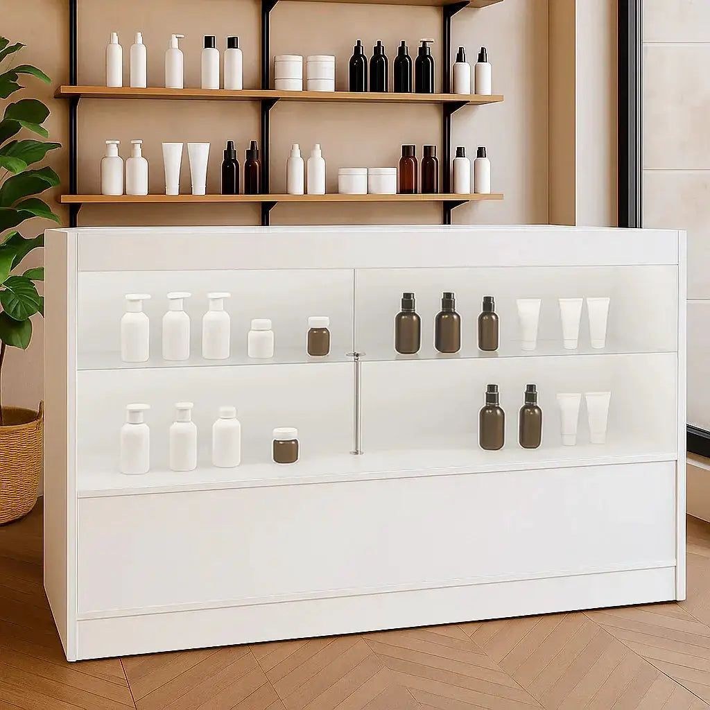 Monster Shop LED Retail Shop Counter C1500 - White -