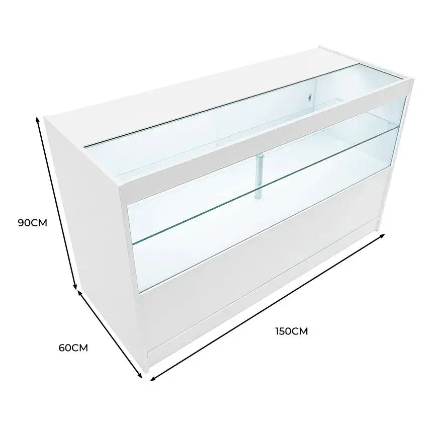 Monster Shop LED Retail Shop Counter C1500 - White -