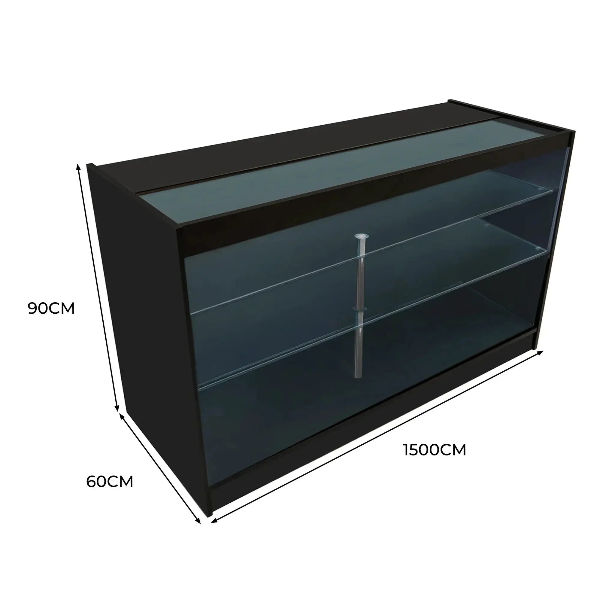 Monster Shop LED Retail Shop Counter K1500 - Black -